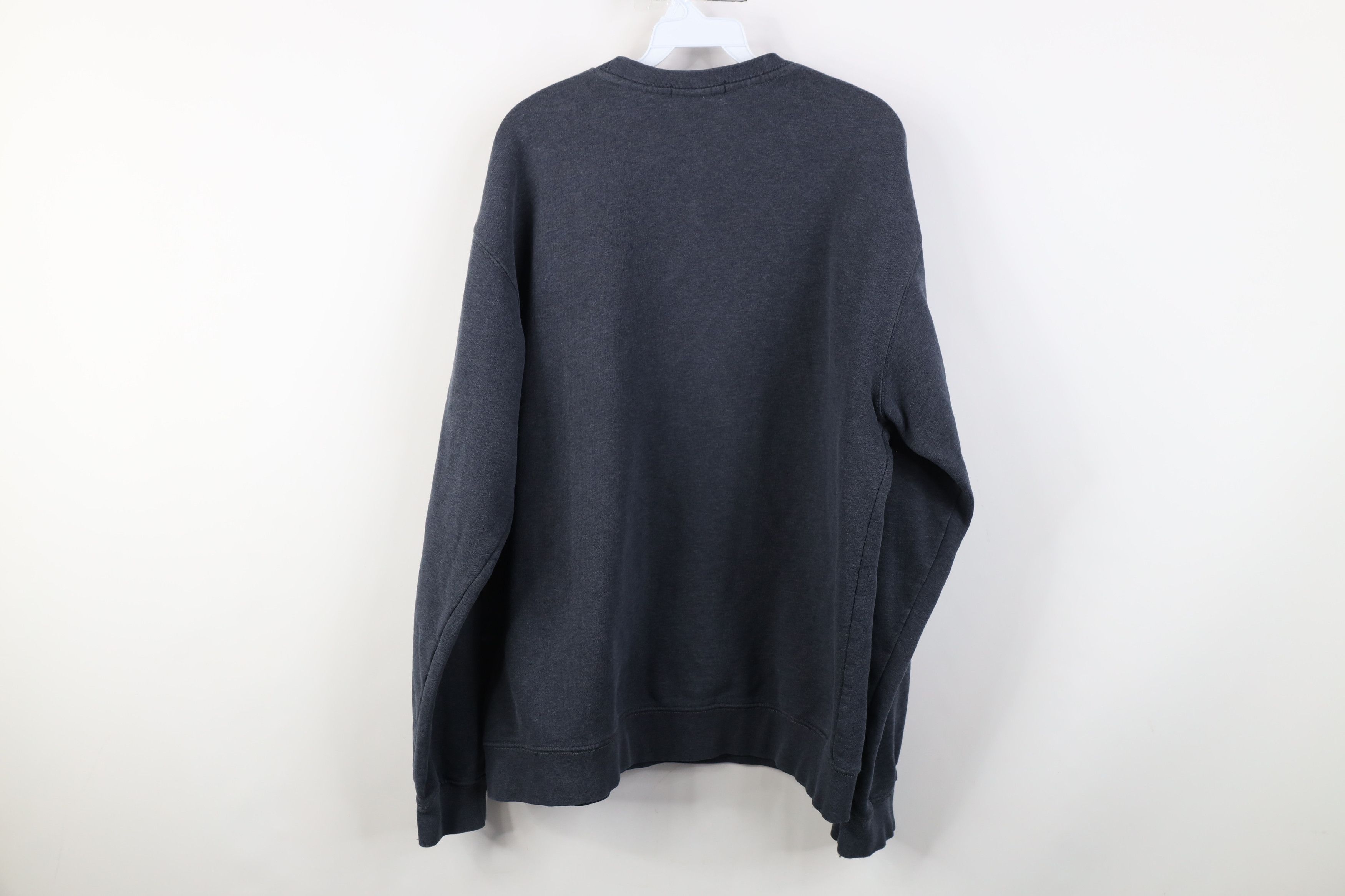 Lands' End Vintage 90s Lands End Faded Blank Crewneck Sweatshirt Blue Size US L / EU 52-54 / 3 - 9 Thumbnail