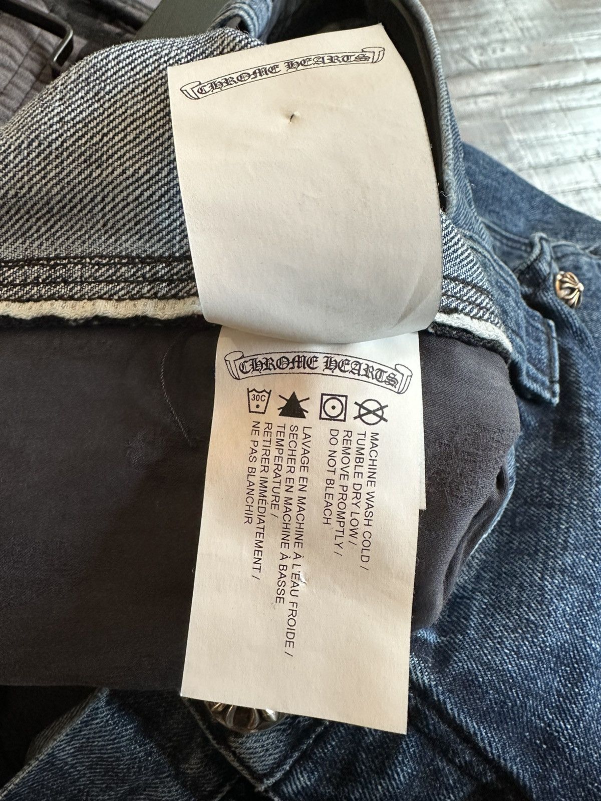 Chrome Hearts CHROME HEARTS DENIM CARPETER SZ 40-42 XXXL Size US 40 / EU 56 - 8 Thumbnail