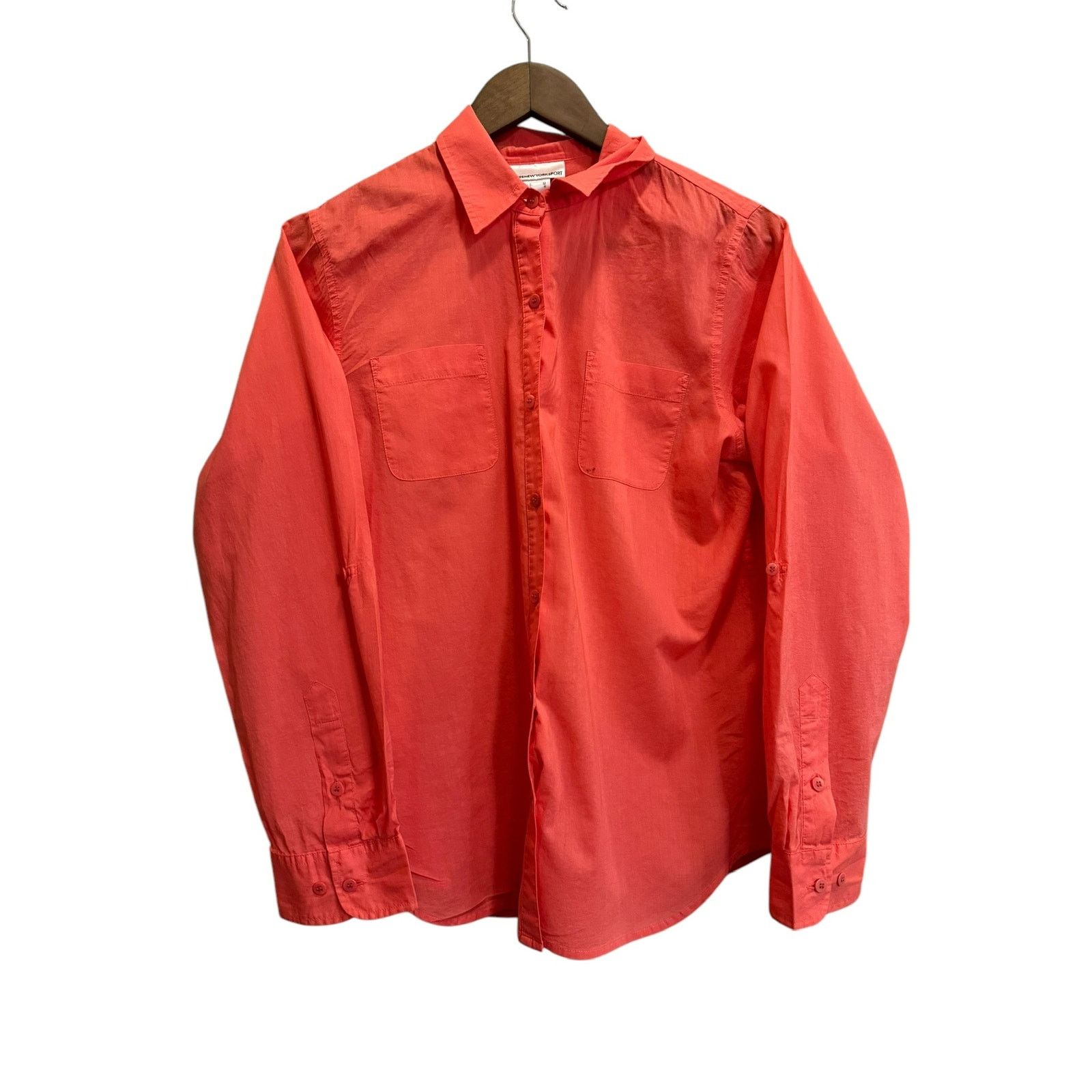 Jones New York Jones New York Sport Orange Peach Button Top Size Medium Size M / US 6-8 / IT 42-44 - 1 Thumbnail