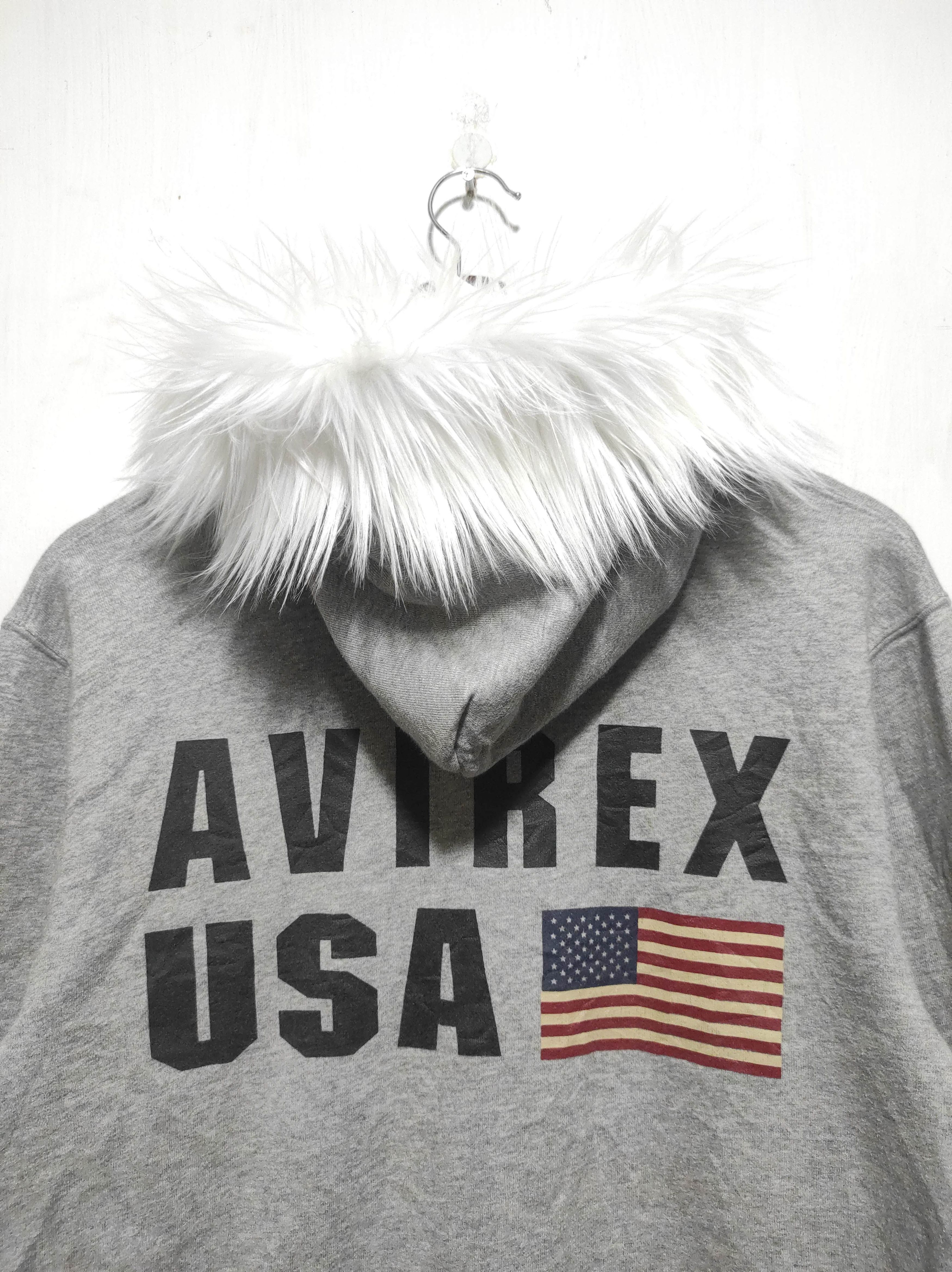 Avirex Avirex USA Fur Hoodie IfSixWasNine LGB style Size US M / EU 48-50 / 2 - 18 Thumbnail