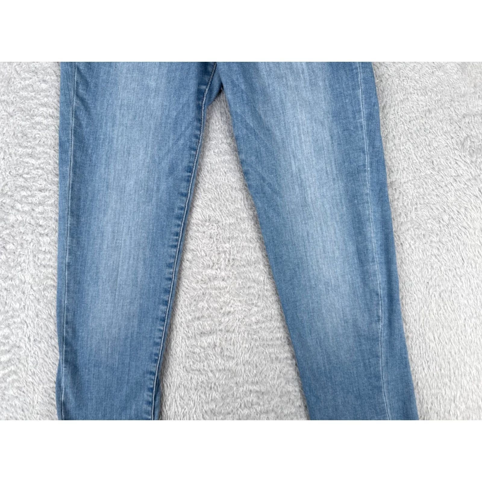 Forever 21 Forever 21 Jeans Women 28 Blue High Rise Skinny Denim Light Cotton Blend 25x28 Size 28" / US 6 / IT 42 - 3 Thumbnail