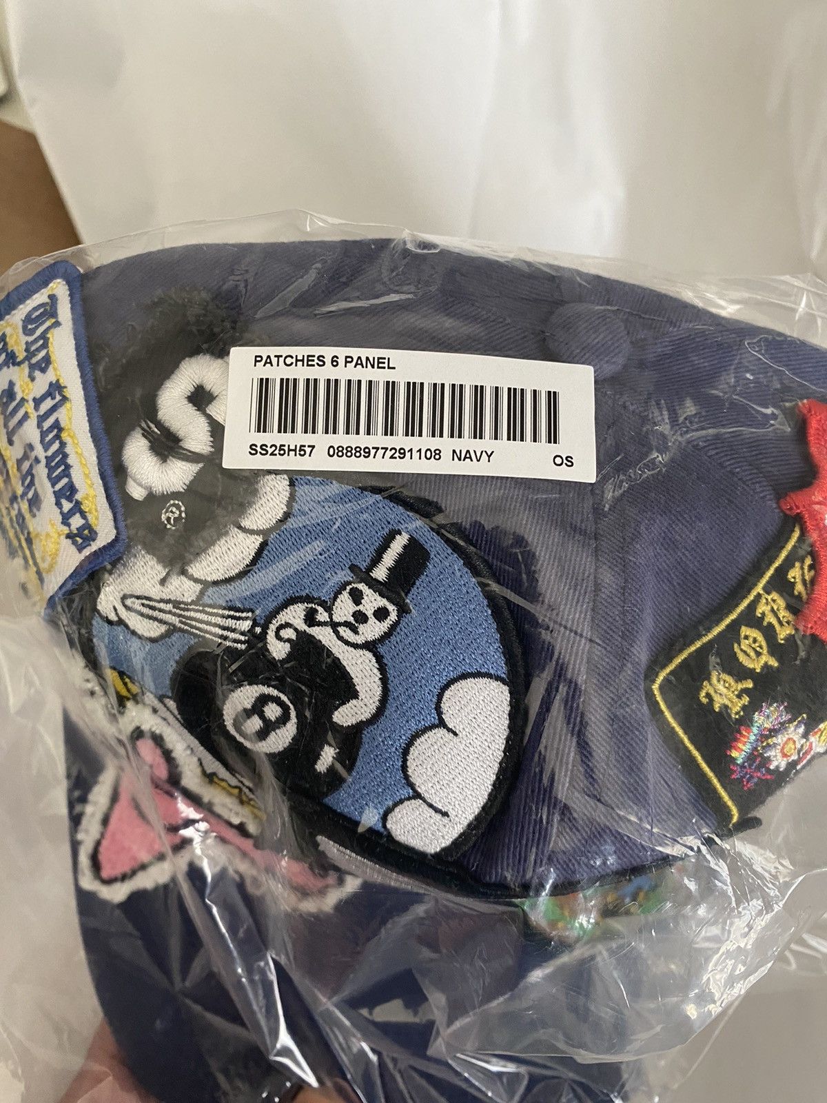 Supreme Supreme Patches 6-Panel Navy Size ONE SIZE - 2 Thumbnail