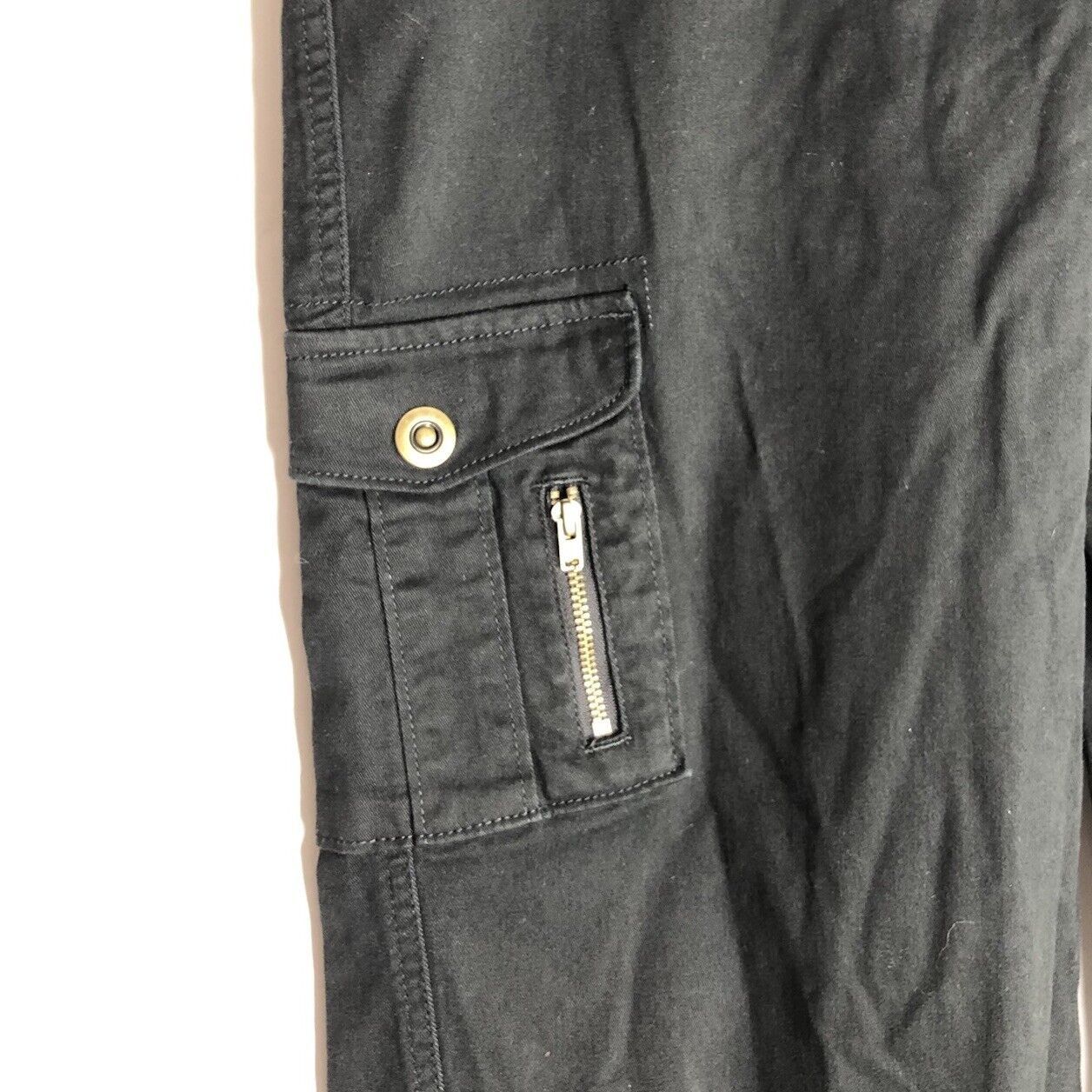 Lee Lee COMFORT WAISTBAND Women Cropped Pants Cargo Sz 16 M Size 38" / US 16 / IT 52 - 8 Thumbnail