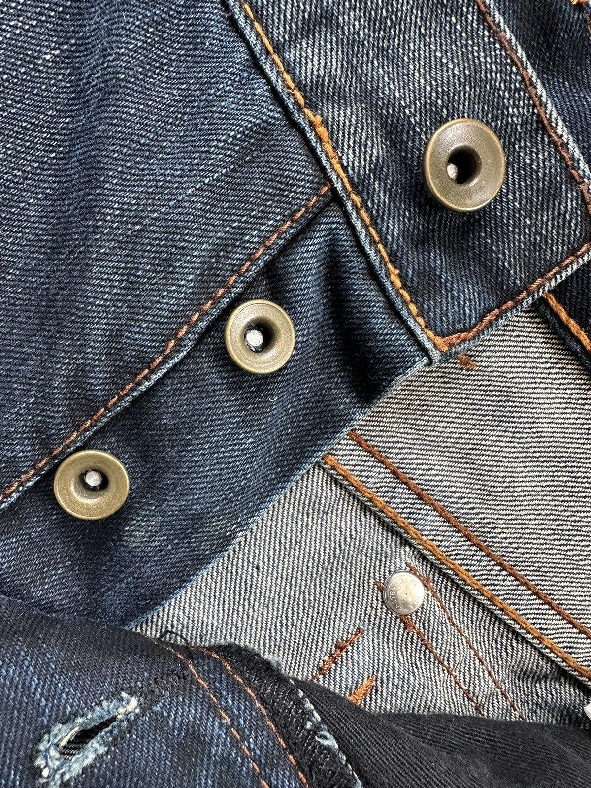 Boycott 2000's Boycott - Indigo distressed blue jeans Size US 31 - 25 Thumbnail