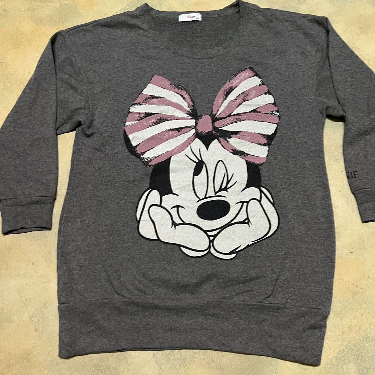 Cartoon Network × Disney × Mickey Mouse Mickey Mouse Minnie Disney Big Logo Sweatshirt Size L / US 10 / IT 46 - 3 Thumbnail
