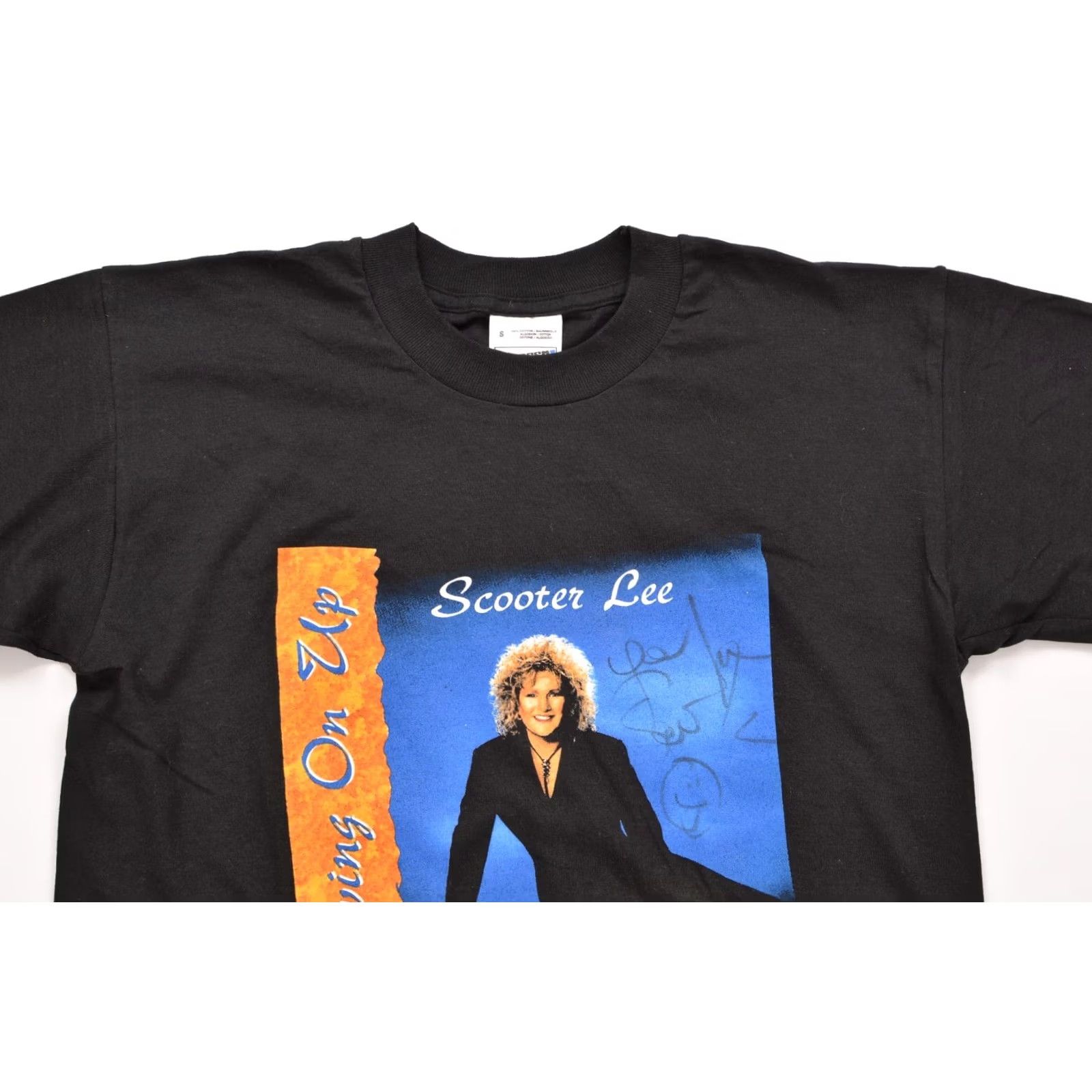Vintage Vintage Screen Stars Scooter Lee Moving On Up 1998 Tour T-Shirt Tee Size S Black Mens Short Sleeve 100% Cotton 90s Vintage Tee Merch Shirt Size US S / EU 44-46 / 1 - 2 Thumbnail