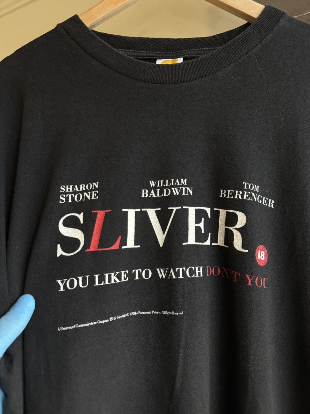 Band Tees Rare Vintage Paramount Movie Silver 1993 Size US XXL / EU 58 / 5 - 6 Thumbnail
