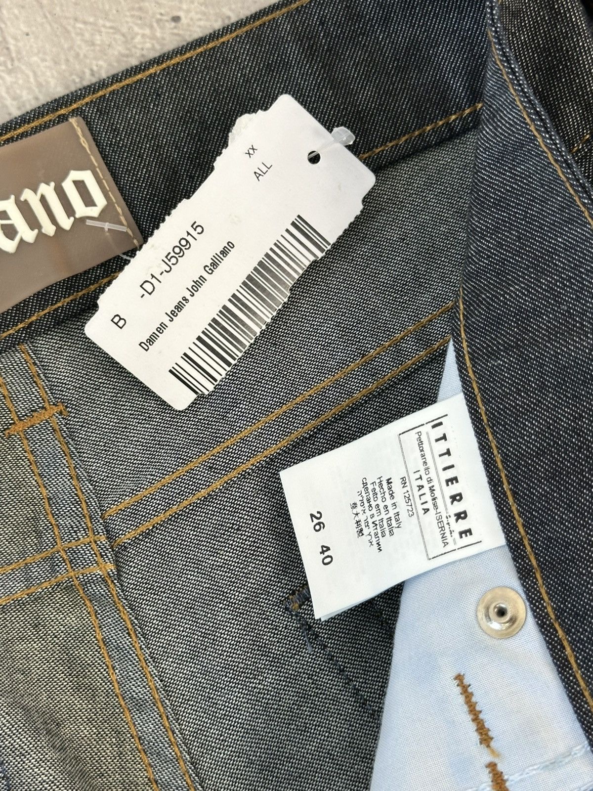 John Galliano NWT Galliano Vintage Made in Italy Dark Grey Women’s Jeans Size 26" / US 2 / IT 38 - 10 Thumbnail