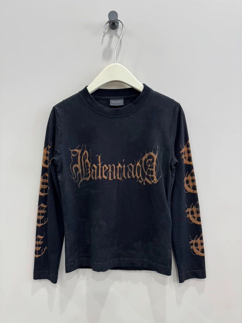 Balenciaga Balenciaga Sanskrit Long Sleeve 2504-Nextarrow Size US S / EU 44-46 / 1 - 1 Thumbnail