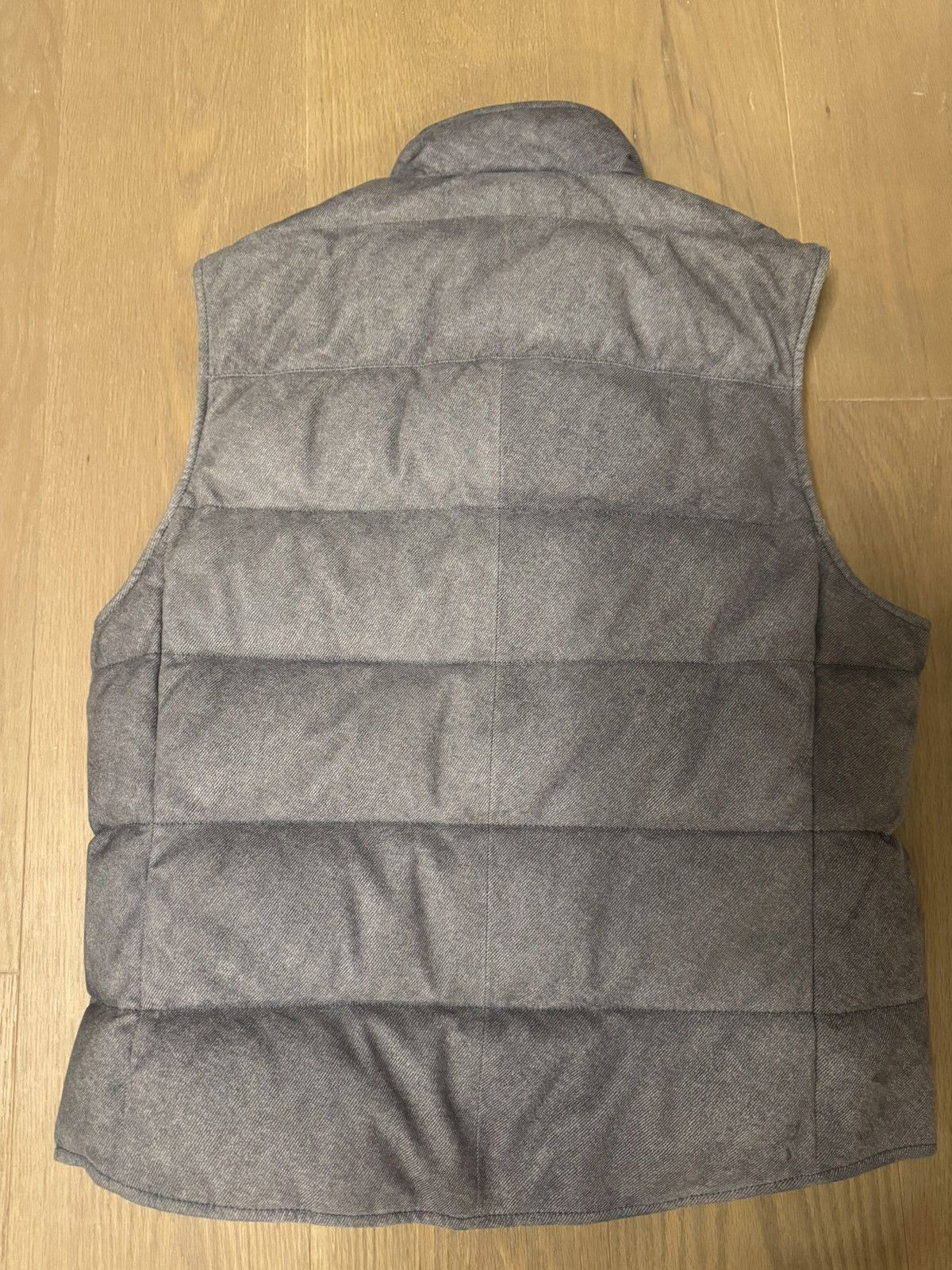 Brunello Cucinelli Suede puffer vest size medium Size US M / EU 48-50 / 2 - 4 Thumbnail