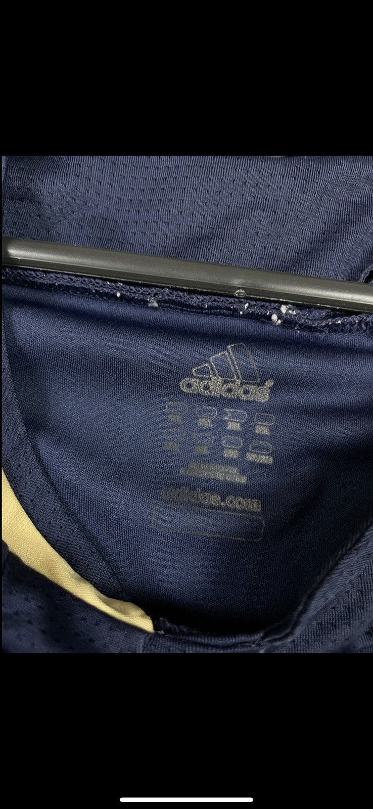 Adidas Vintage Real Madrid adidas soccer jersey blue away size XL Size US XL / EU 56 / 4 - 5 Thumbnail
