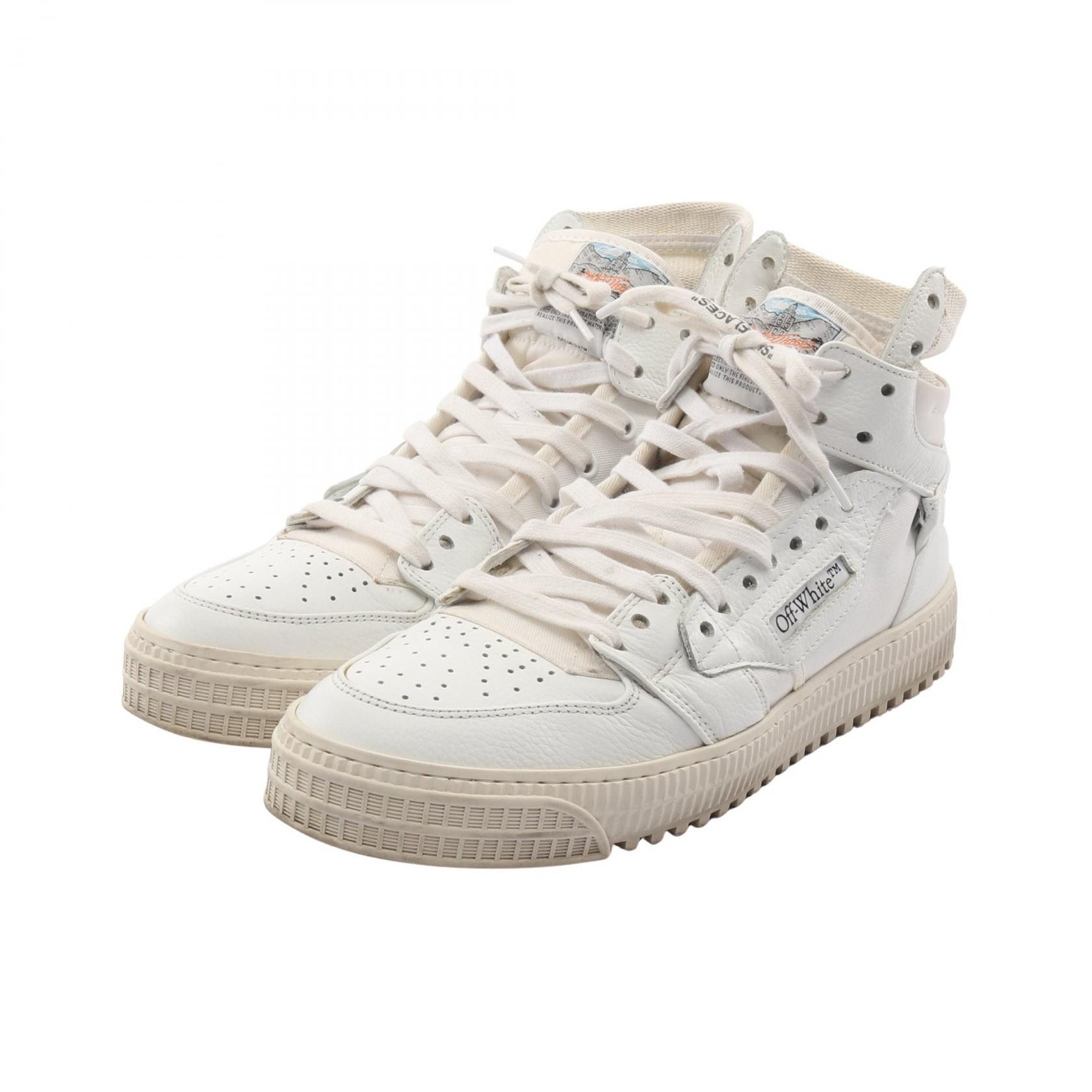 Off-White Off-White OFF-WHITE Off Court 3.0 Leather Sneakers Leather Shoes DUTY FREE for USA Size ONE SIZE - 1 Thumbnail