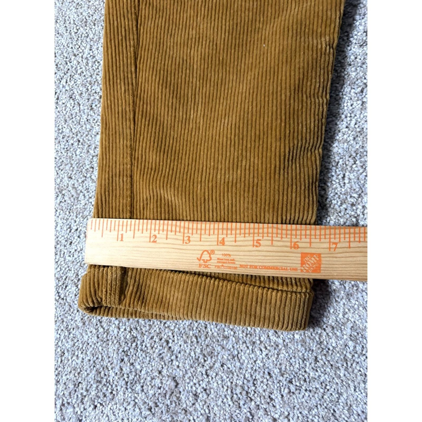 American Eagle Outfitters American Eagle Outfitters Womens Pants 6 Brown Corduroy Chino Super Stretch Size 28" / US 6 / IT 42 - 3 Thumbnail