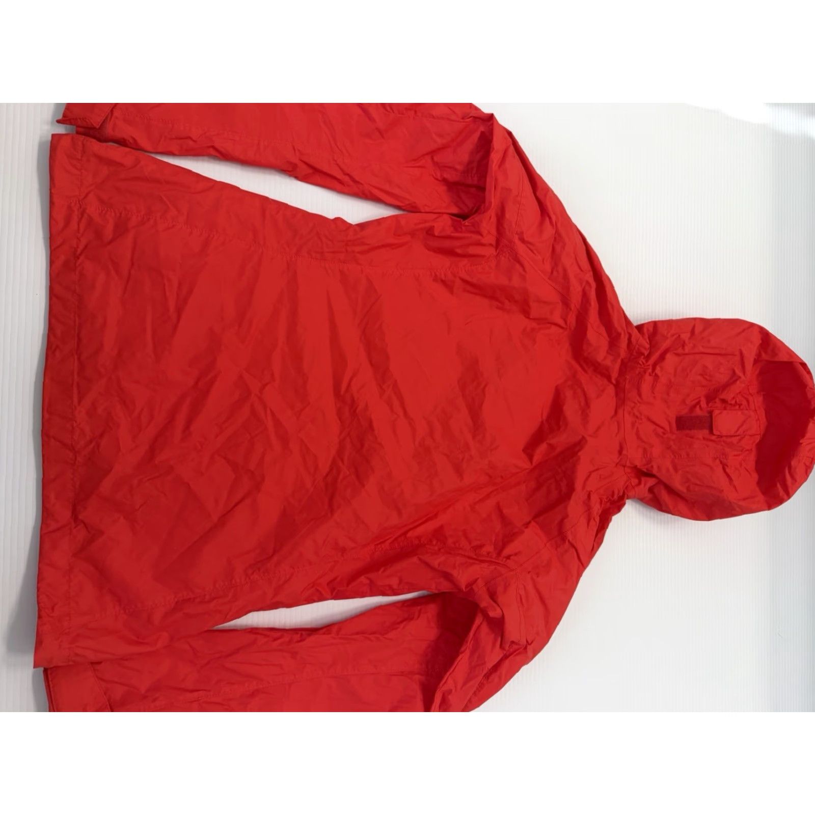 Pinko Columbia Windbreaker Jacket Womens Small Red Hooded Full Zip Lightweight Packable Size S / US 4 / IT 40 - 5 Thumbnail