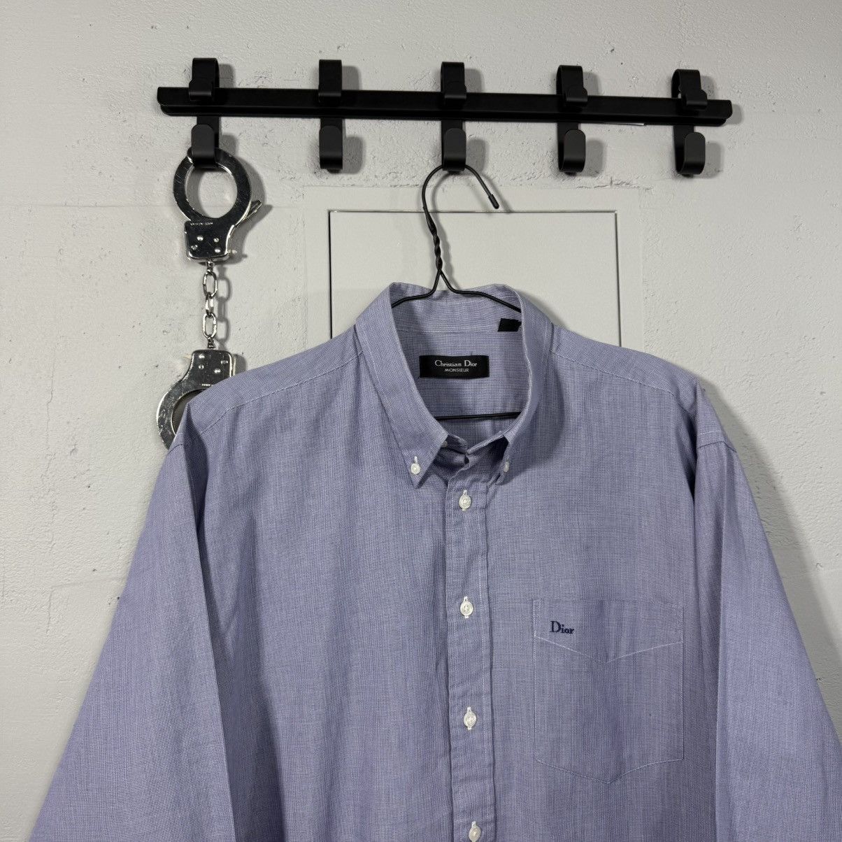 Christian Dior Monsieur Vintge Shirt Button Up Christian Dior Size US L / EU 52-54 / 3 - 2 Thumbnail