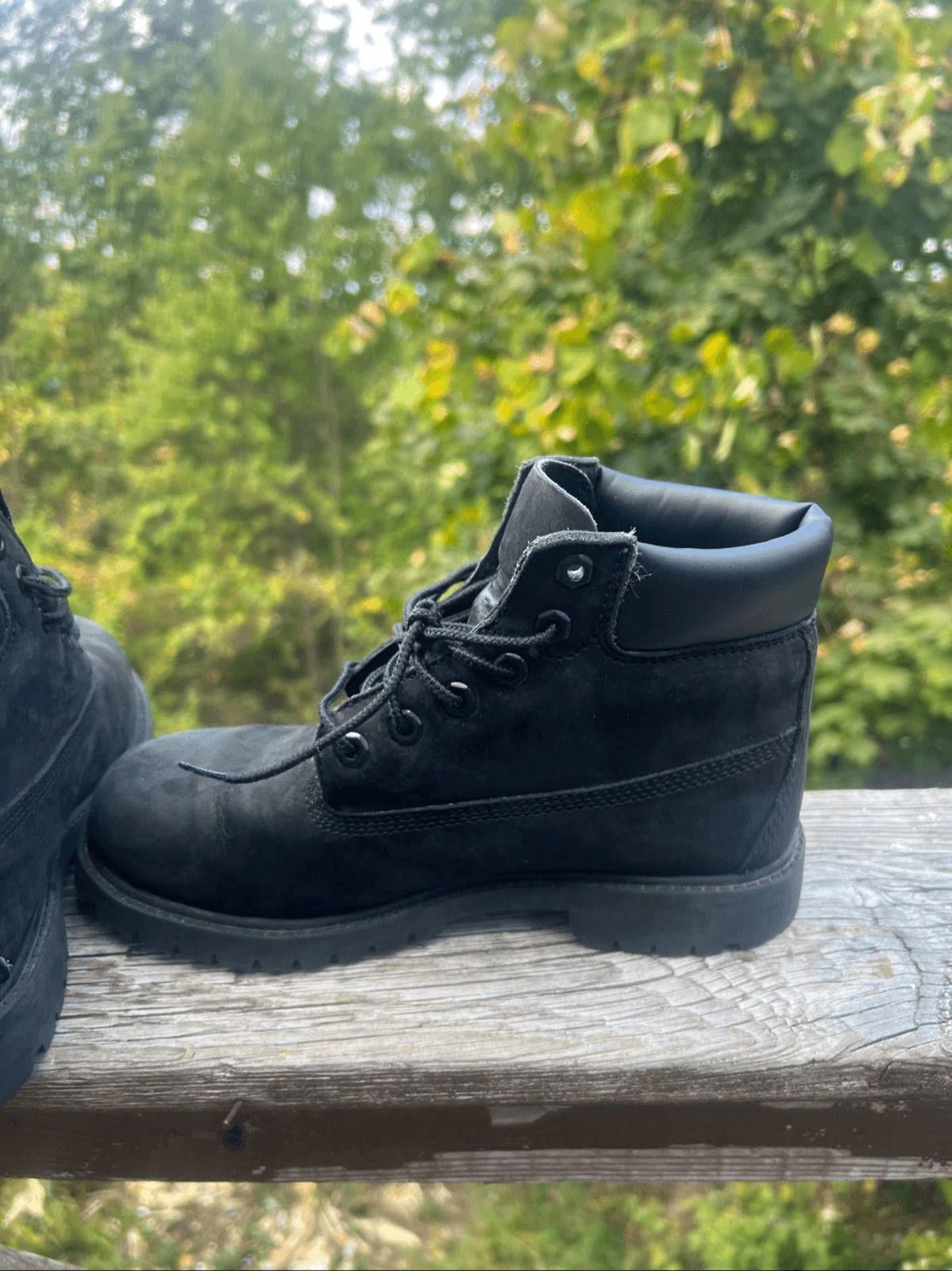 Timberland Timberland Boys Waterproof 6" Boots Black Sz 3 Size US 5 / EU 37 - 5 Thumbnail