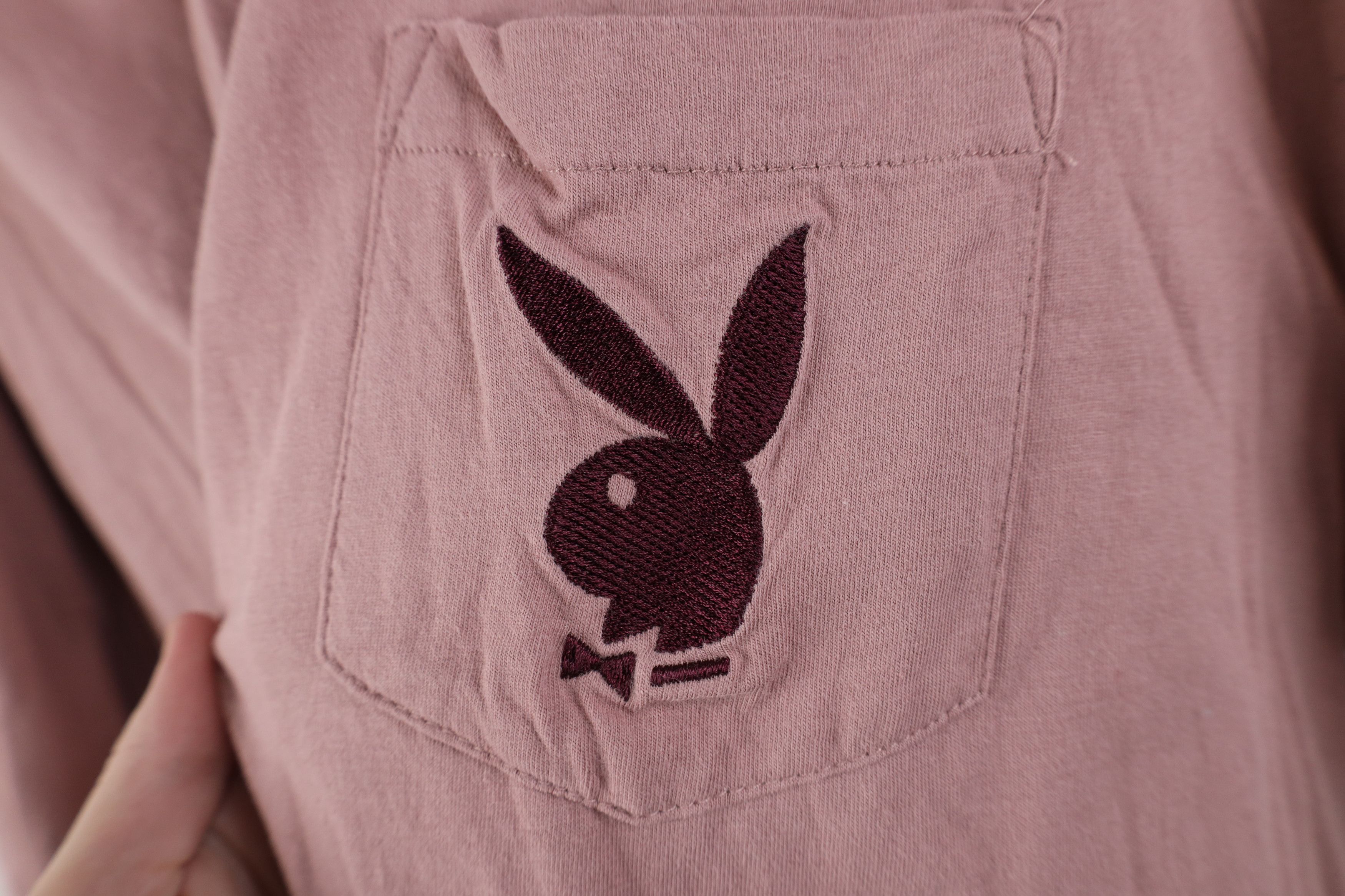 Playboy Pacsun x Playboy Bunny Pocket Short Sleeve T-Shirt Pink Size US XL / EU 56 / 4 - 4 Thumbnail