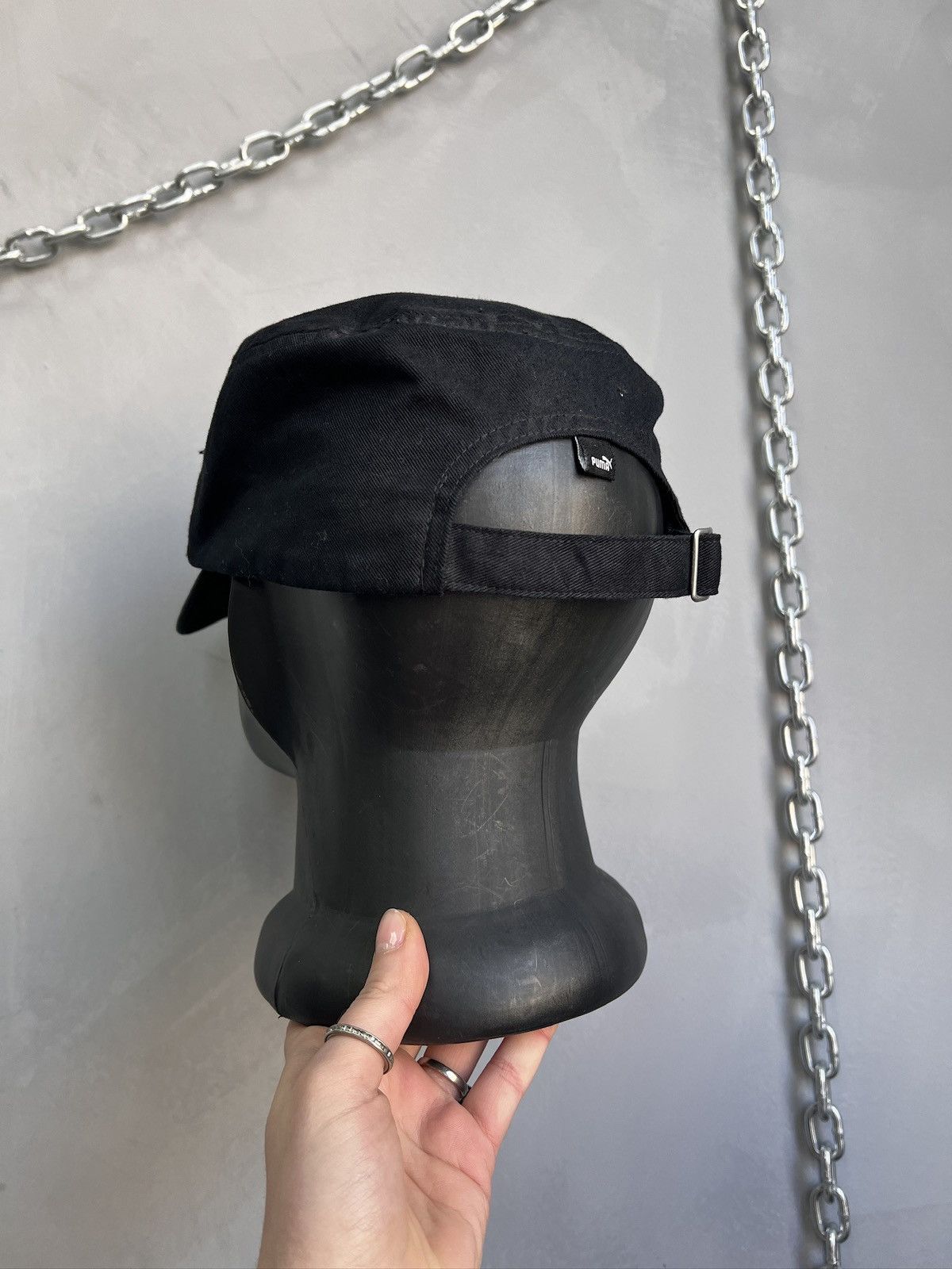 Puma Vintage Puma retro distressed cadet hat y2k Size ONE SIZE - 5 Thumbnail