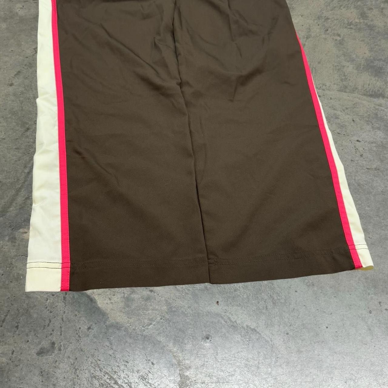 Japanese Brand × Vintage Vintage Y2K Ativa Baggy Wide Leg Track Pants Size 26" / US 2 / IT 38 - 6 Thumbnail