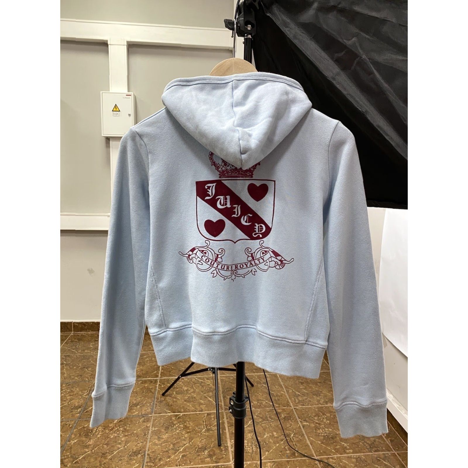 Juicy Couture Juicy Couture Zip Hoodie Retro Hype Blue L/XL Men Hoodie United States Flag Emoji Vintage Size US L / EU 52-54 / 3 - 2 Thumbnail