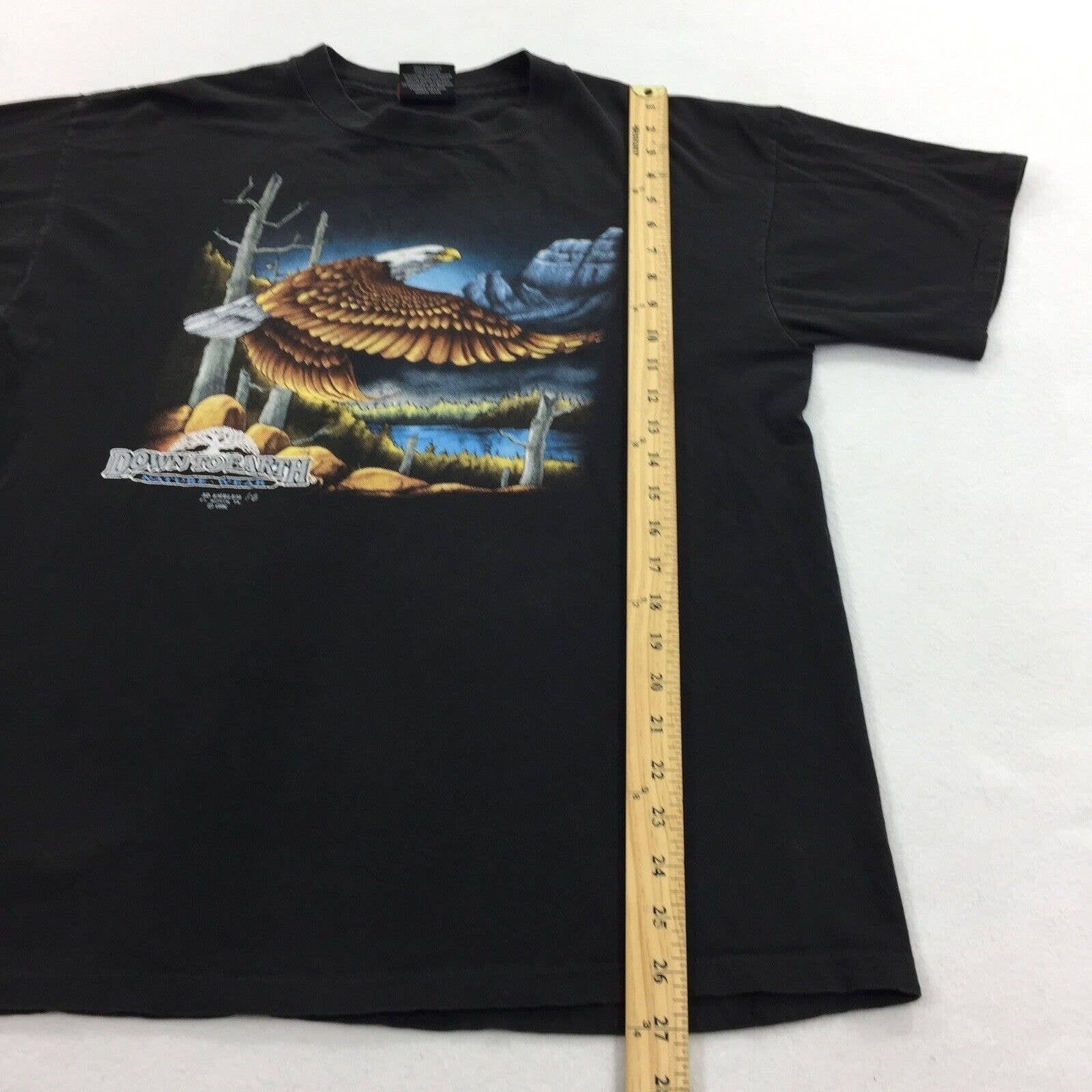 Harley Davidson × Vintage Vintage 1990 3D Emblem Harley Davidson Eagle T-Shirt Size US L / EU 52-54 / 3 - 9 Thumbnail