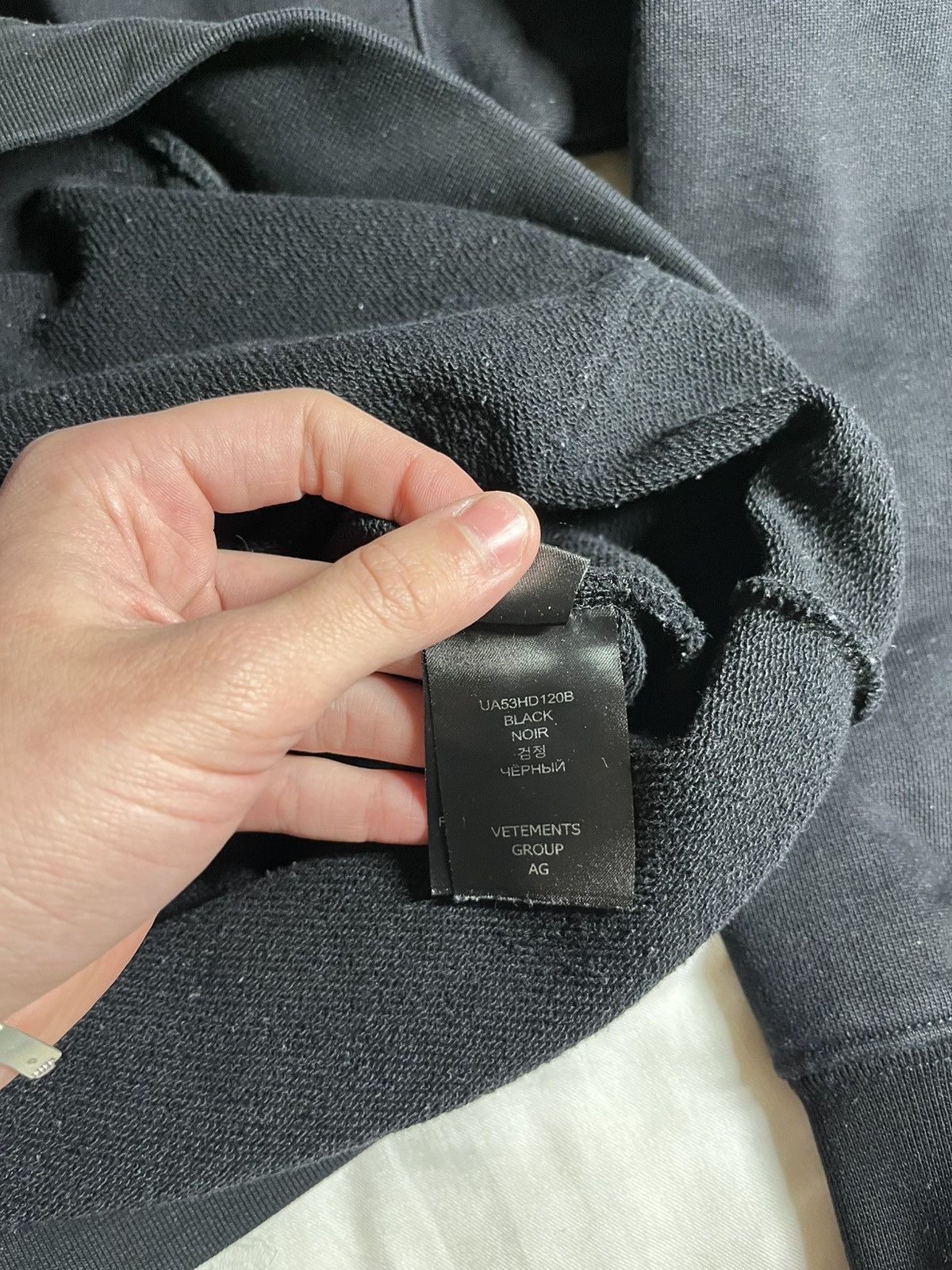 Vetements Vetements Rare Hoodie Click Here Y2k Opium Rap Size US L / EU 52-54 / 3 - 7 Thumbnail