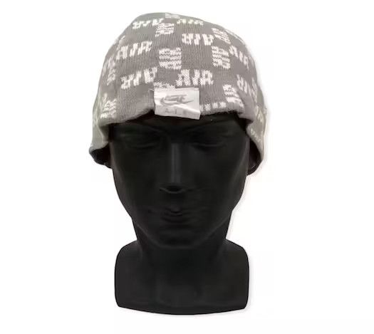 Nike × Vintage Nike Air Max Fullprint Beanie Hat Size ONE SIZE - 1 Thumbnail