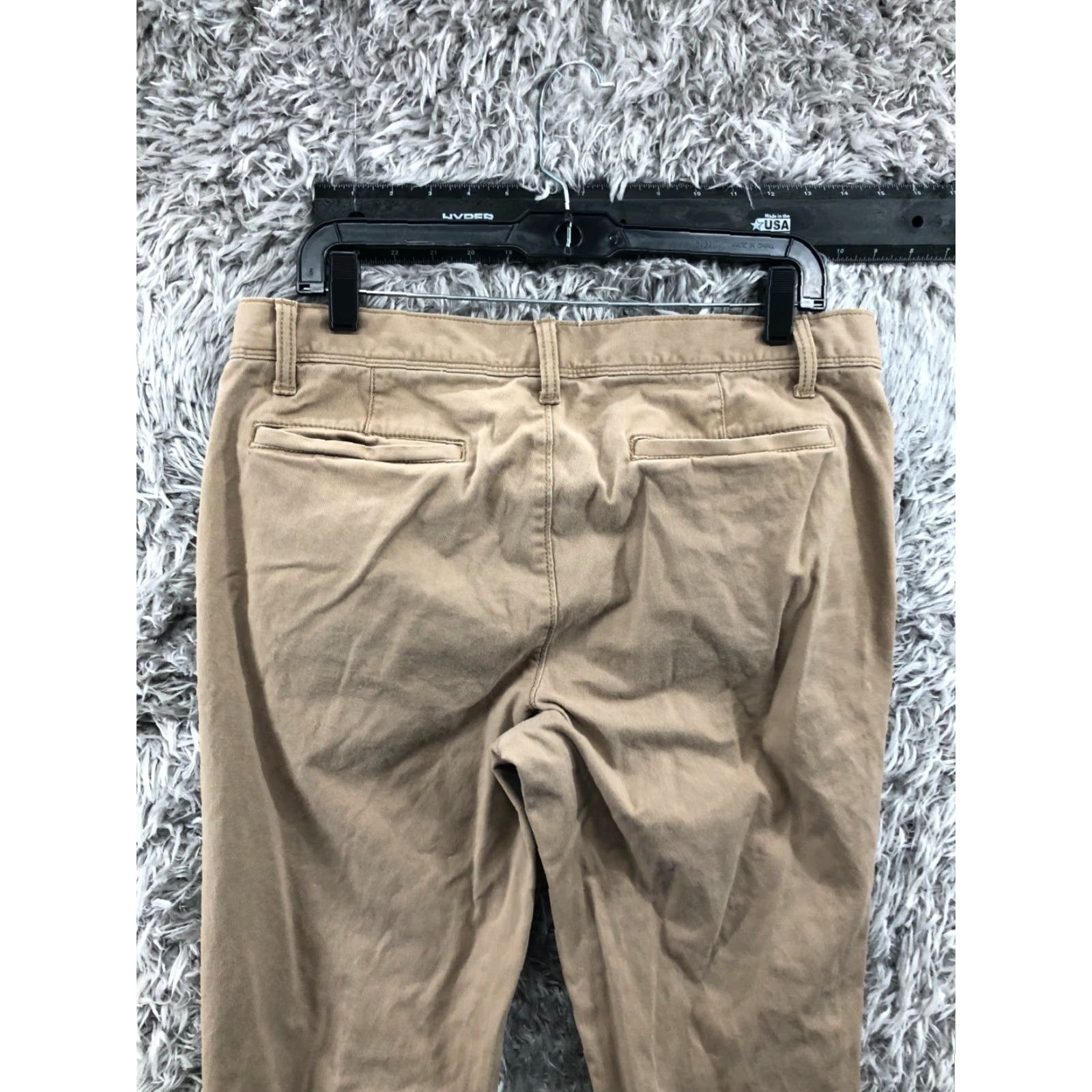 Vintage Urban Pipeline Chino Pants Slim Straight 34x32 Beige Men Regular Slim 5-Pocket Logo Beigh? Size US 34 / EU 50 - 6 Thumbnail