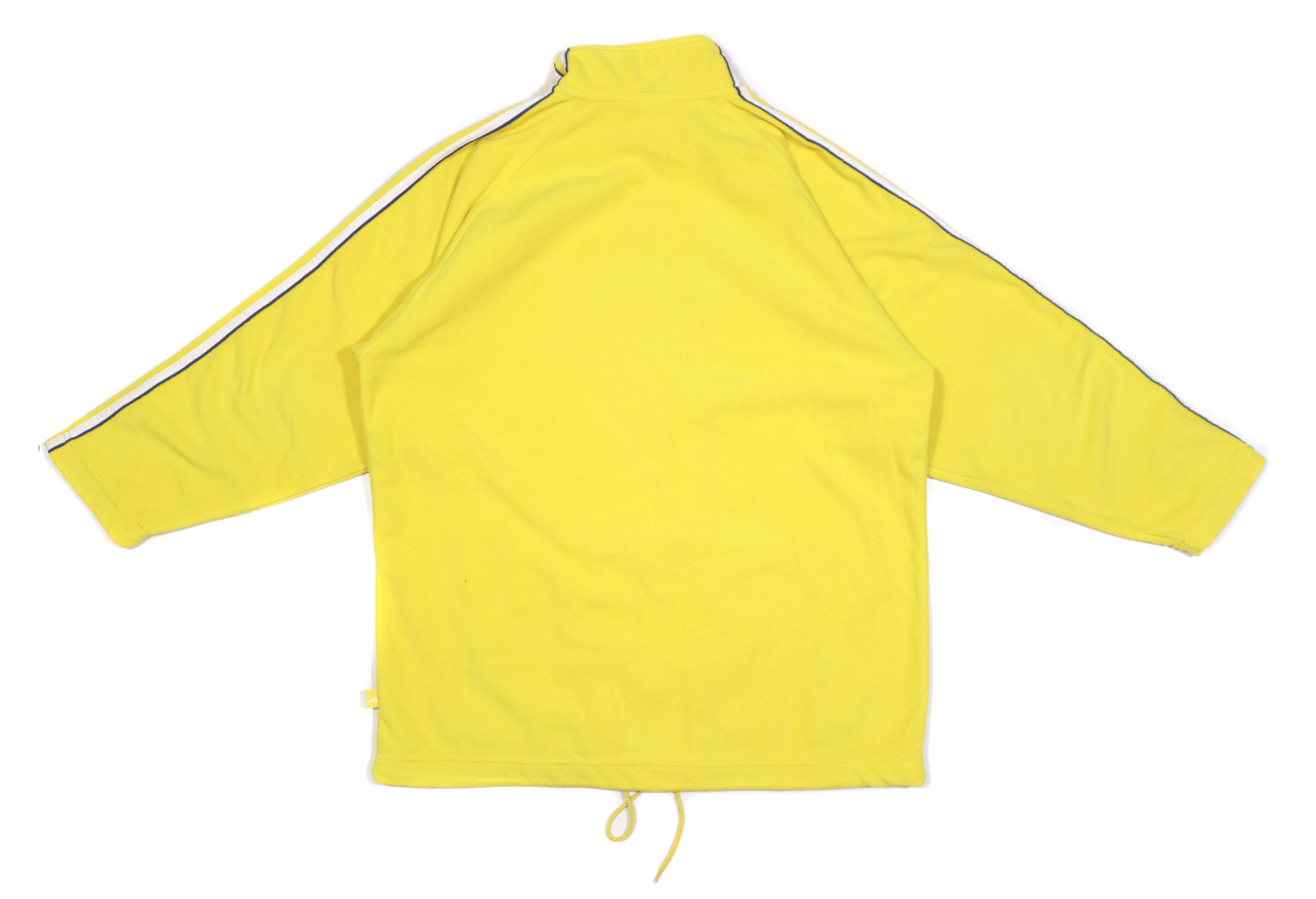 Adidas 90S 3-Stripes Fleece Jacket Size US M / EU 48-50 / 2 - 2 Thumbnail