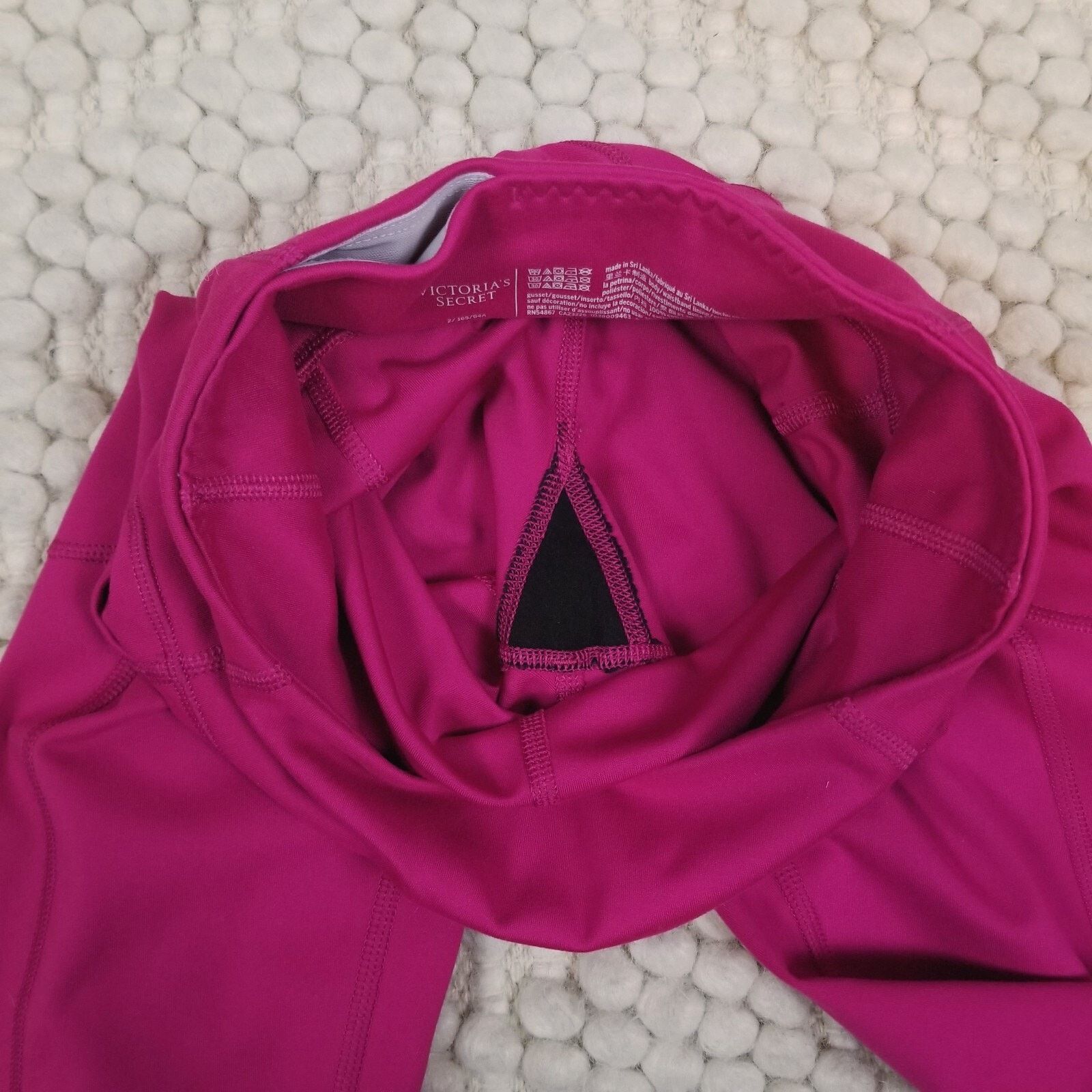 Victoria's Secret Victoria's Secret High Waist Incredible Leggings Pink Sz 2 Size 26" / US 2 / IT 38 - 5 Thumbnail