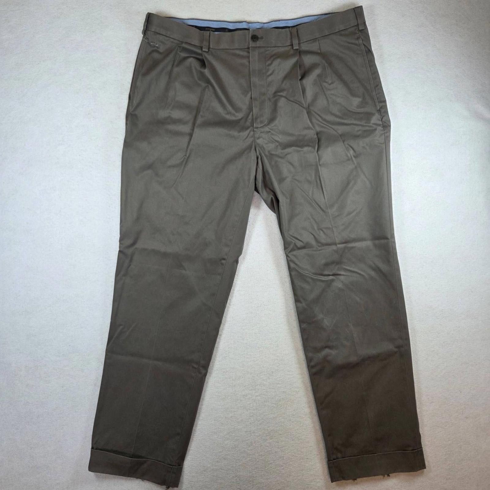 Brooks Brothers Brooks Brothers Elliott Fit Mens 42x32 Gray Dress Pants Size US 42 / EU 58 - 1 Thumbnail