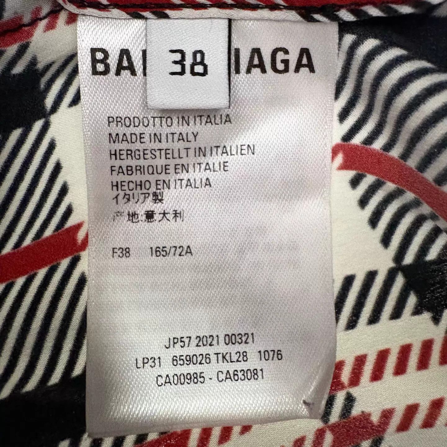 Balenciaga Balenciaga Embroidered Waist Vintage Check HK Wide-Leg Pant Size 26" / US 2 / IT 38 - 5 Thumbnail