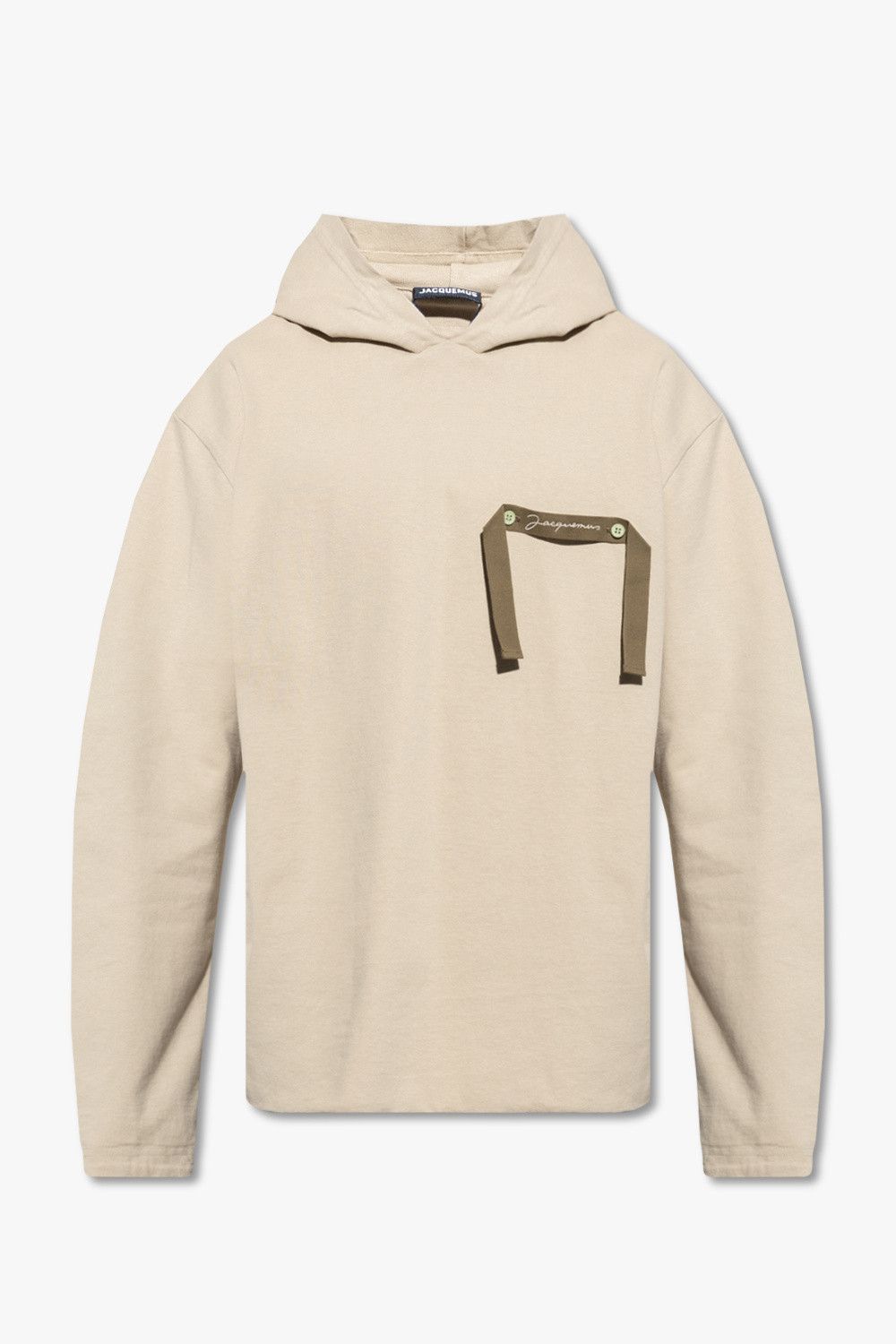 Jacquemus o1mle1025 Le Sweatshirt in Beige Size US M / EU 48-50 / 2 - 1 Preview
