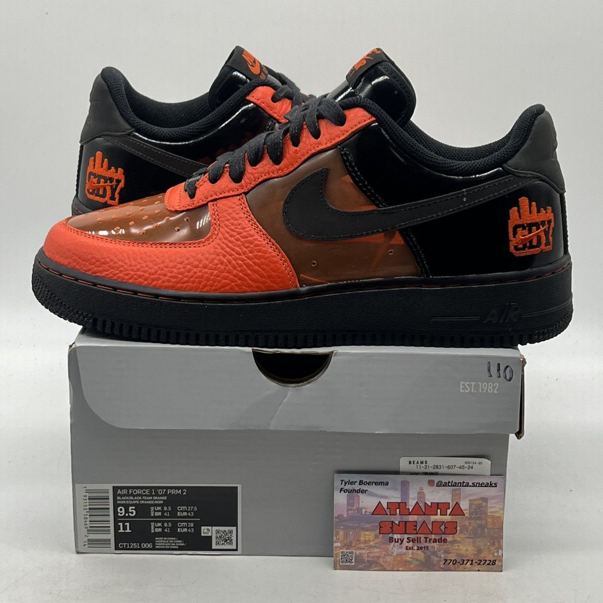 Air Force low shibuya Halloween