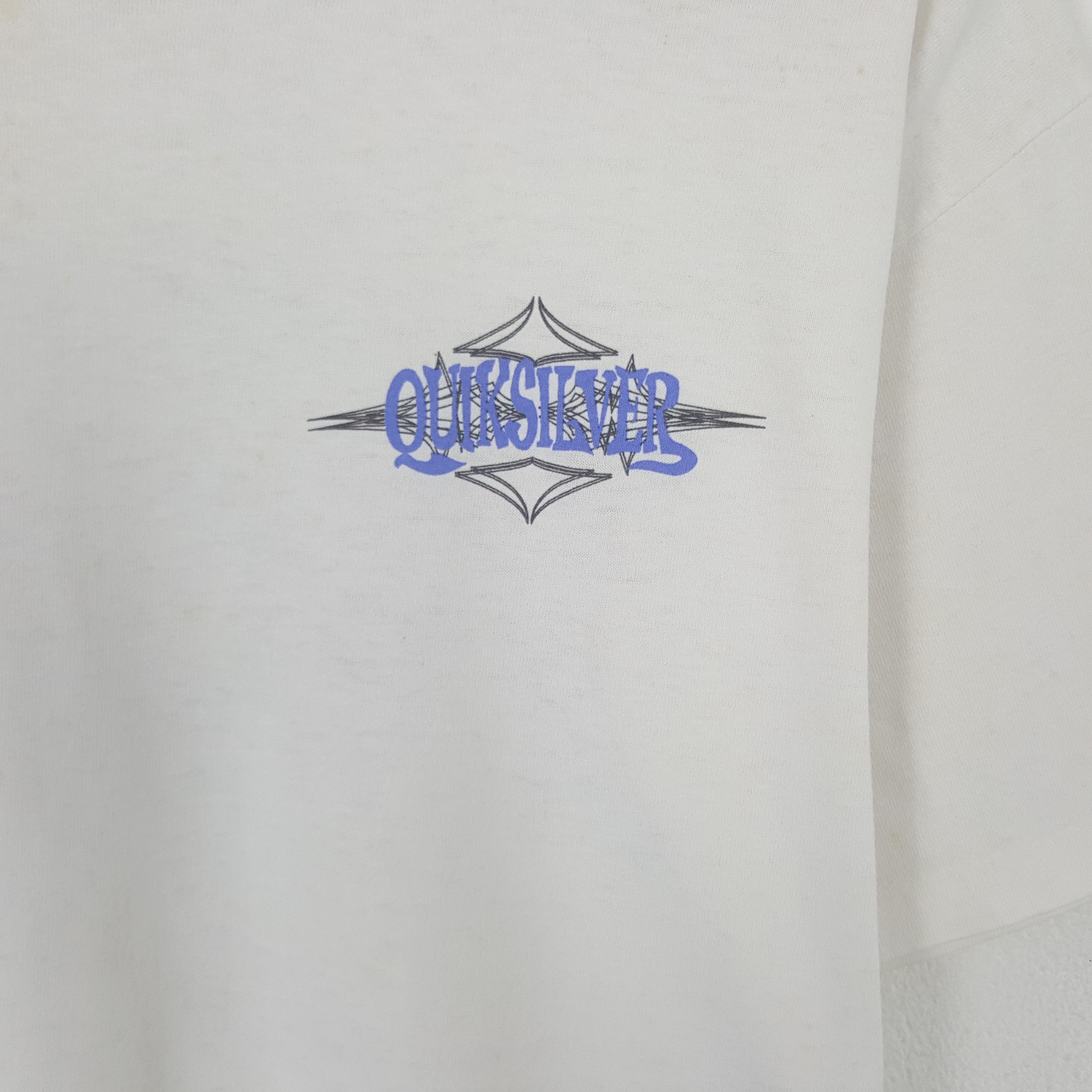 Quiksilver Vintage Quiksilver Rare Logo Tshirt Size US M / EU 48-50 / 2 - 4 Thumbnail