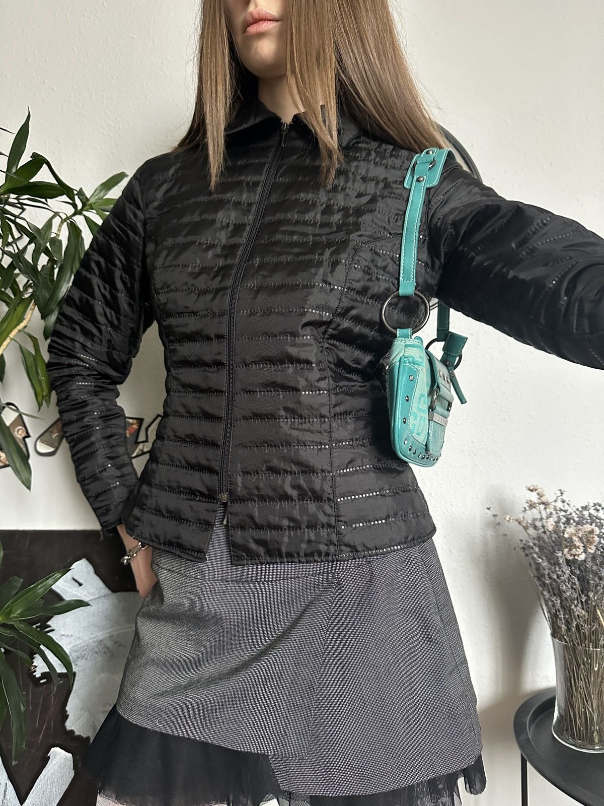 ANNE FONTAINE Luxury Vintage Skinny Silhouette Quilted Jacket Size XS / US 0-2 / IT 36-38 - 1 Thumbnail
