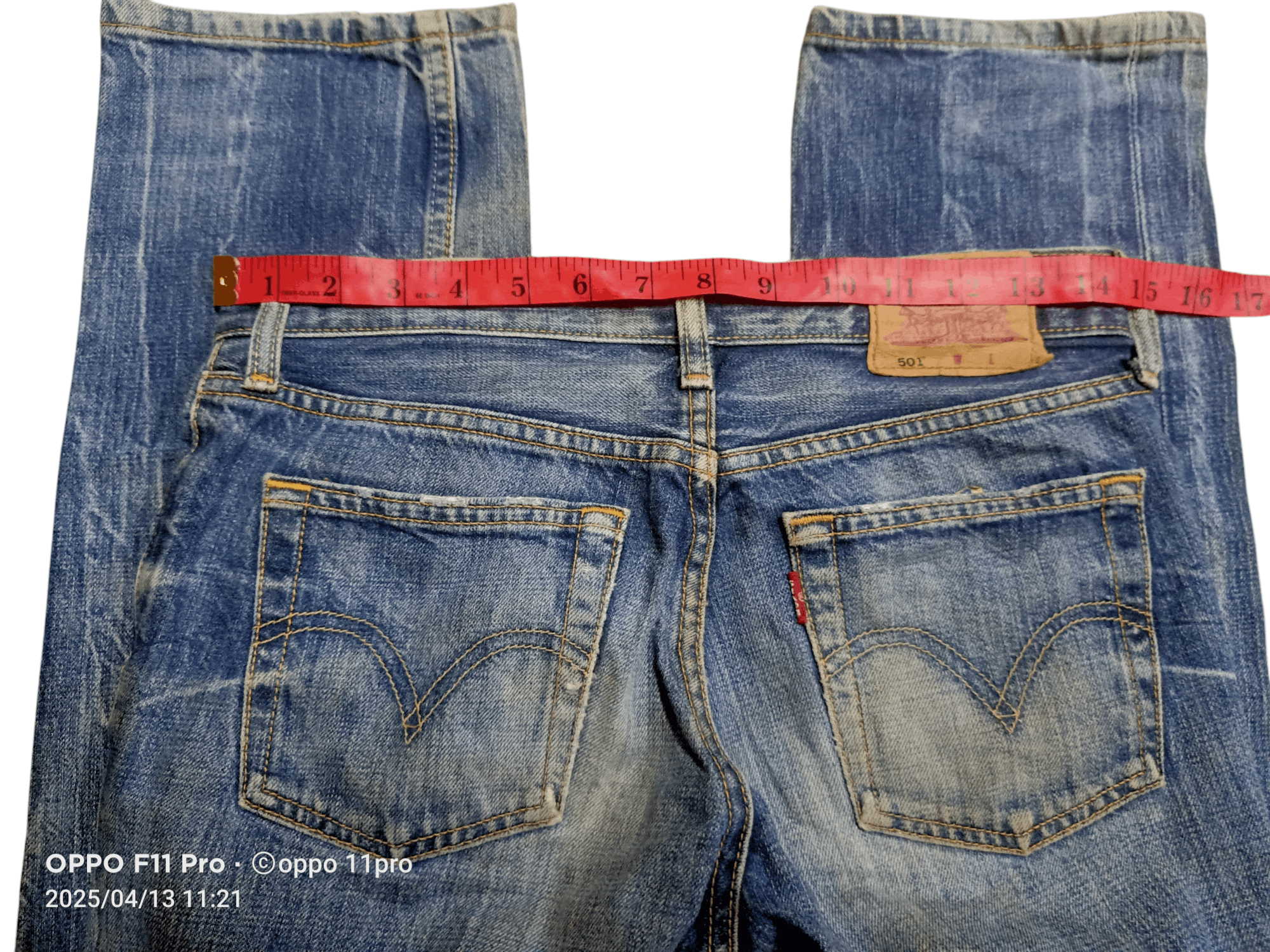 Levi's × Vintage Levis 501 Vtg Y2k Denim Vintage Distressdenim Mudwash Size US 28 / EU 44 - 11 Thumbnail