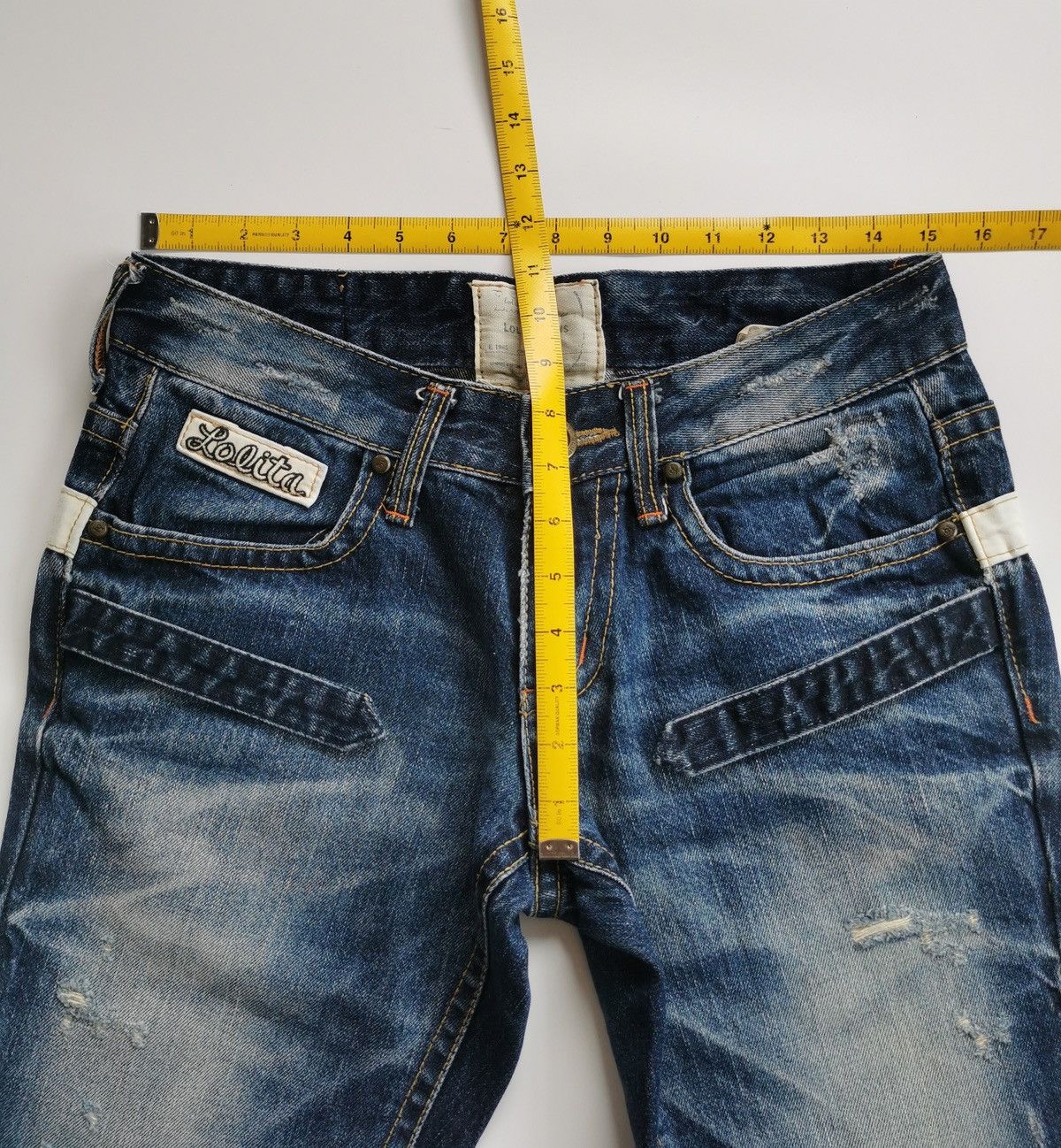 Beauty Beast Lolita Exotic Concert Club Jeans Size US 30 / EU 46 - 11 Thumbnail