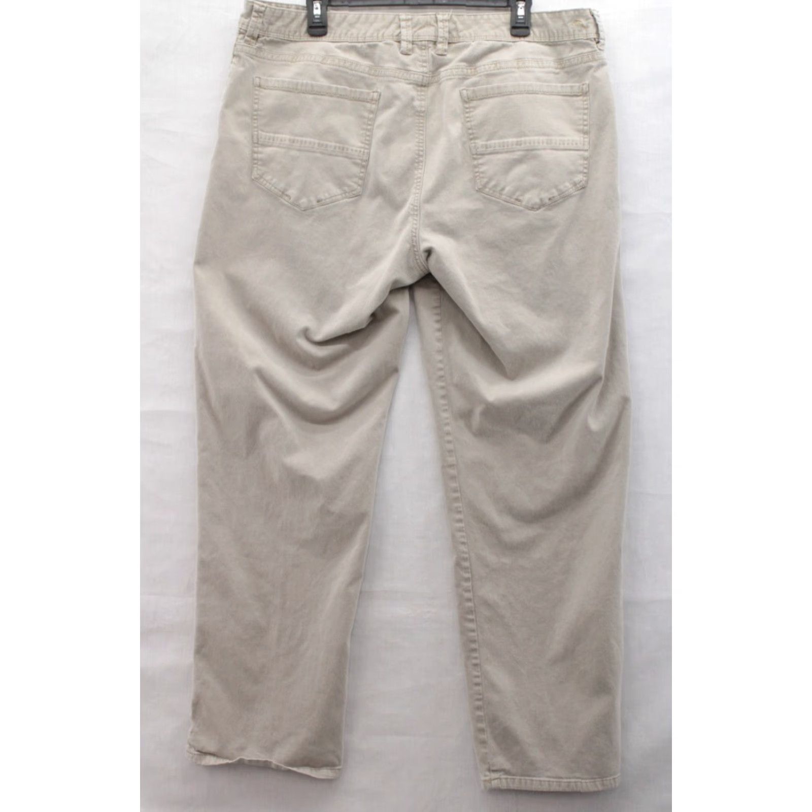 Tommy Bahama Tommy Bahama Pants Men's Beige 38x32 Stretch Cotton Straight Leg Beach Preppy Size US 38 / EU 54 - 5 Thumbnail