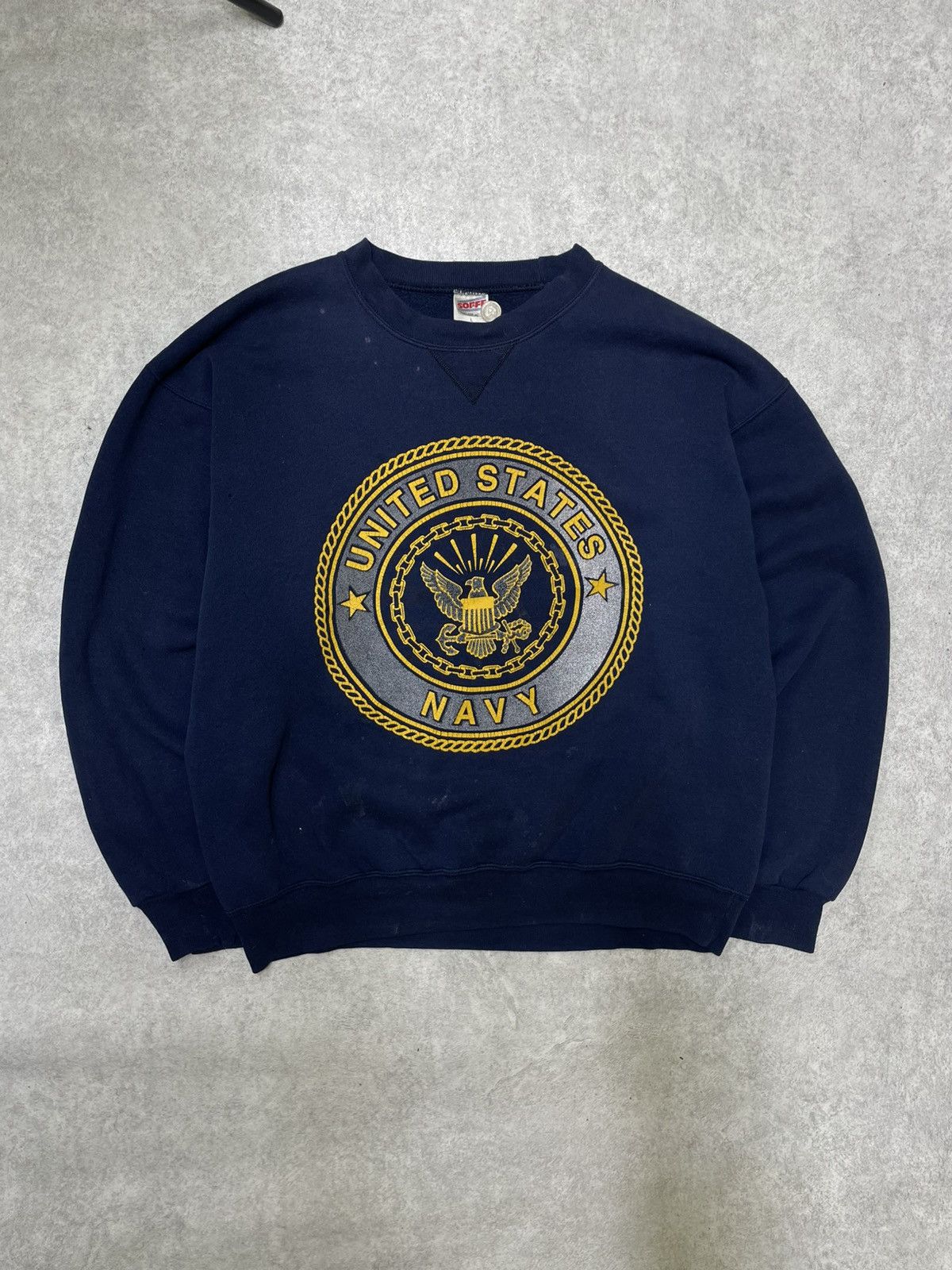 Soffe × Vintage United States 🇺🇸 Navy Army Soffy Reflexive USA Size US L / EU 52-54 / 3 - 1 Thumbnail