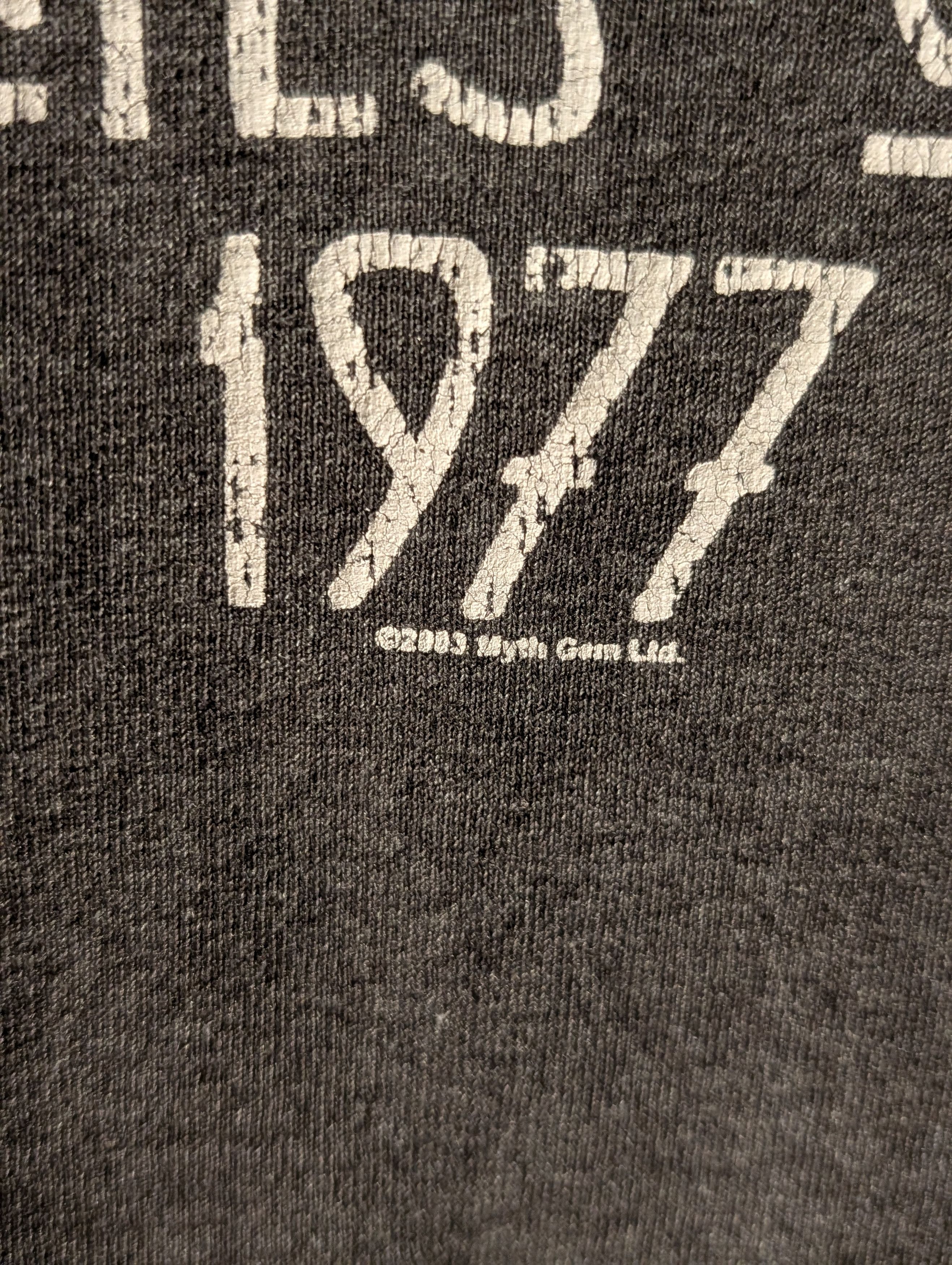 Band Tees Led Zeppelin 1977 Tour T-Shirt Y2K Band Tee Rock Fade Size US L / EU 52-54 / 3 - 3 Thumbnail