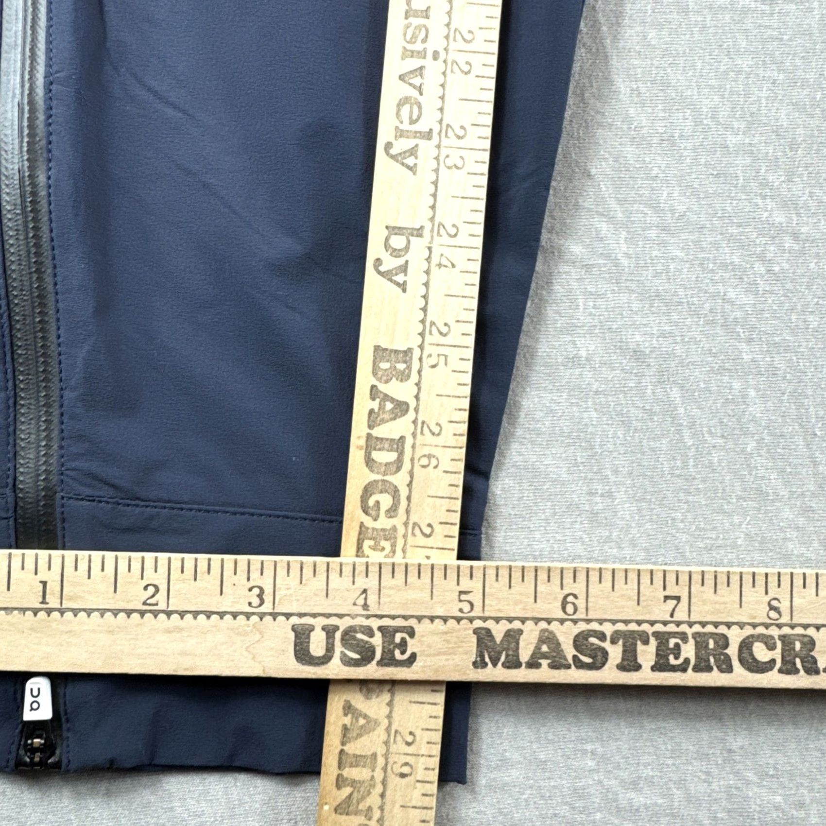 Vintage On Running Waterproof Pants Mens S Joggers Blue Black Ankle Zip Size US 29 - 5 Thumbnail