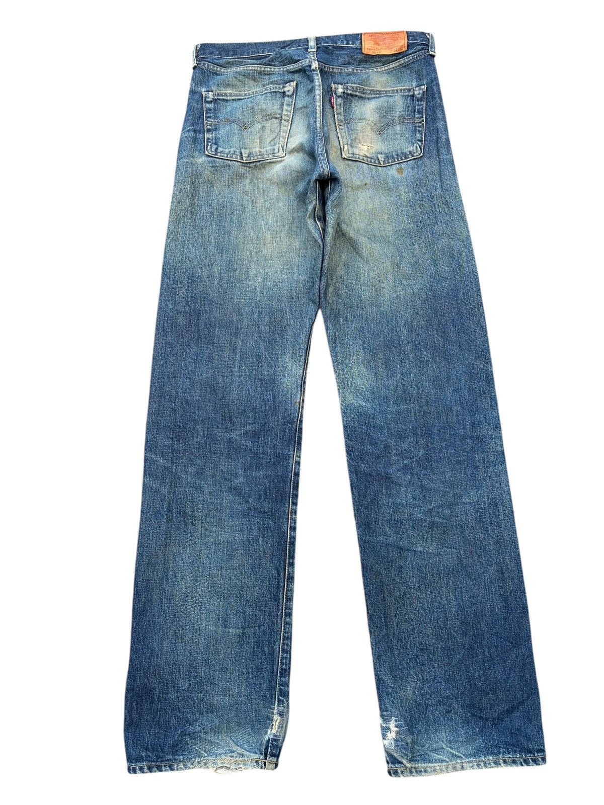 Levi's TRASHER VINTAGE LEVI'S BIG E 503B SELVEDGE DISTRESSED DENIM Size US 32 / EU 48 - 2 Thumbnail