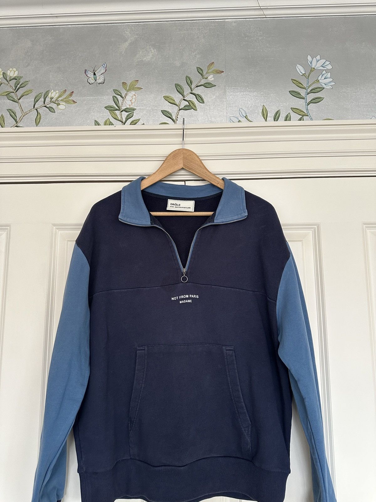 Drole De Monsieur Drole De Monsieur Half Zip Not From Paris Madame Sweat Size US L / EU 52-54 / 3 - 1 Thumbnail