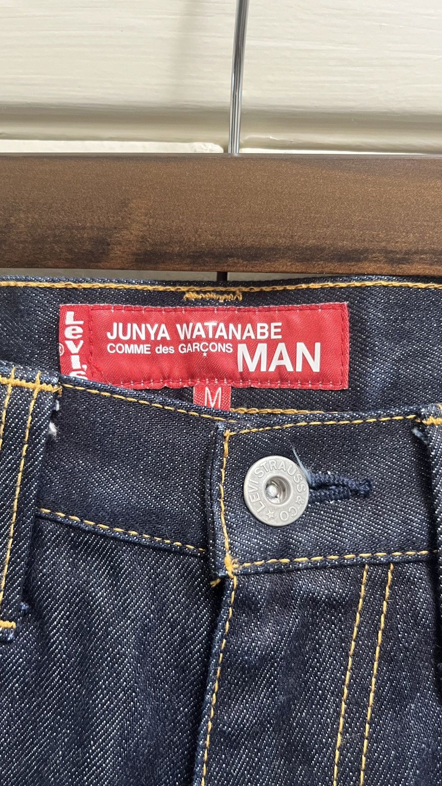 Comme des Garcons × Junya Watanabe × Levi's Comme Des Garçons Junya Watanabe Levi's Jeans 30x31 Size US 30 / EU 46 - 1 Thumbnail