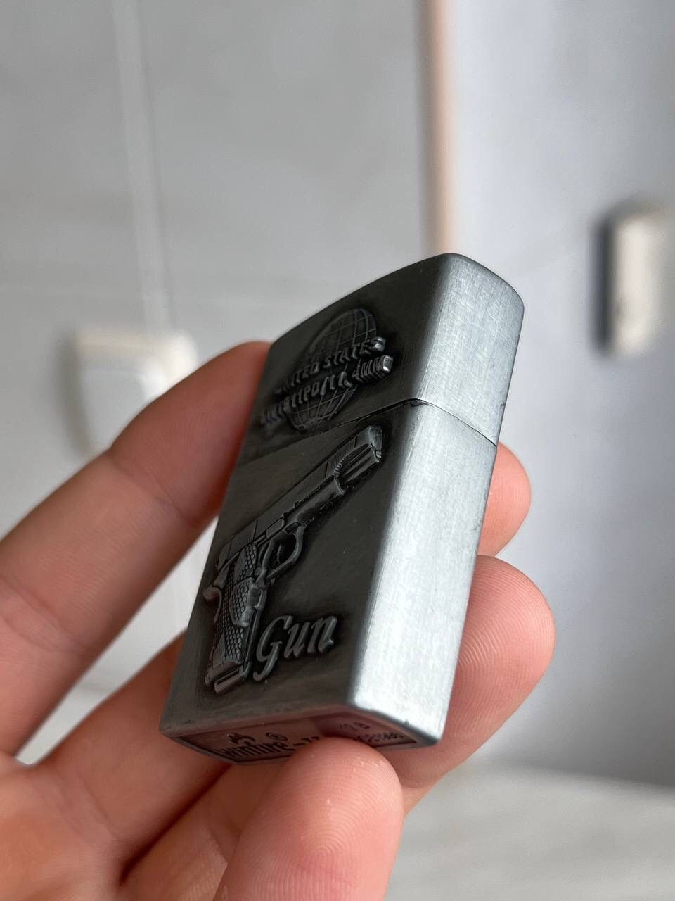 Japanese Brand × Vintage Y2K ELEGANCE PISTOL GUN GEOMETRIC METAL PUNK ROCK LIGHTER Size ONE SIZE - 3 Thumbnail