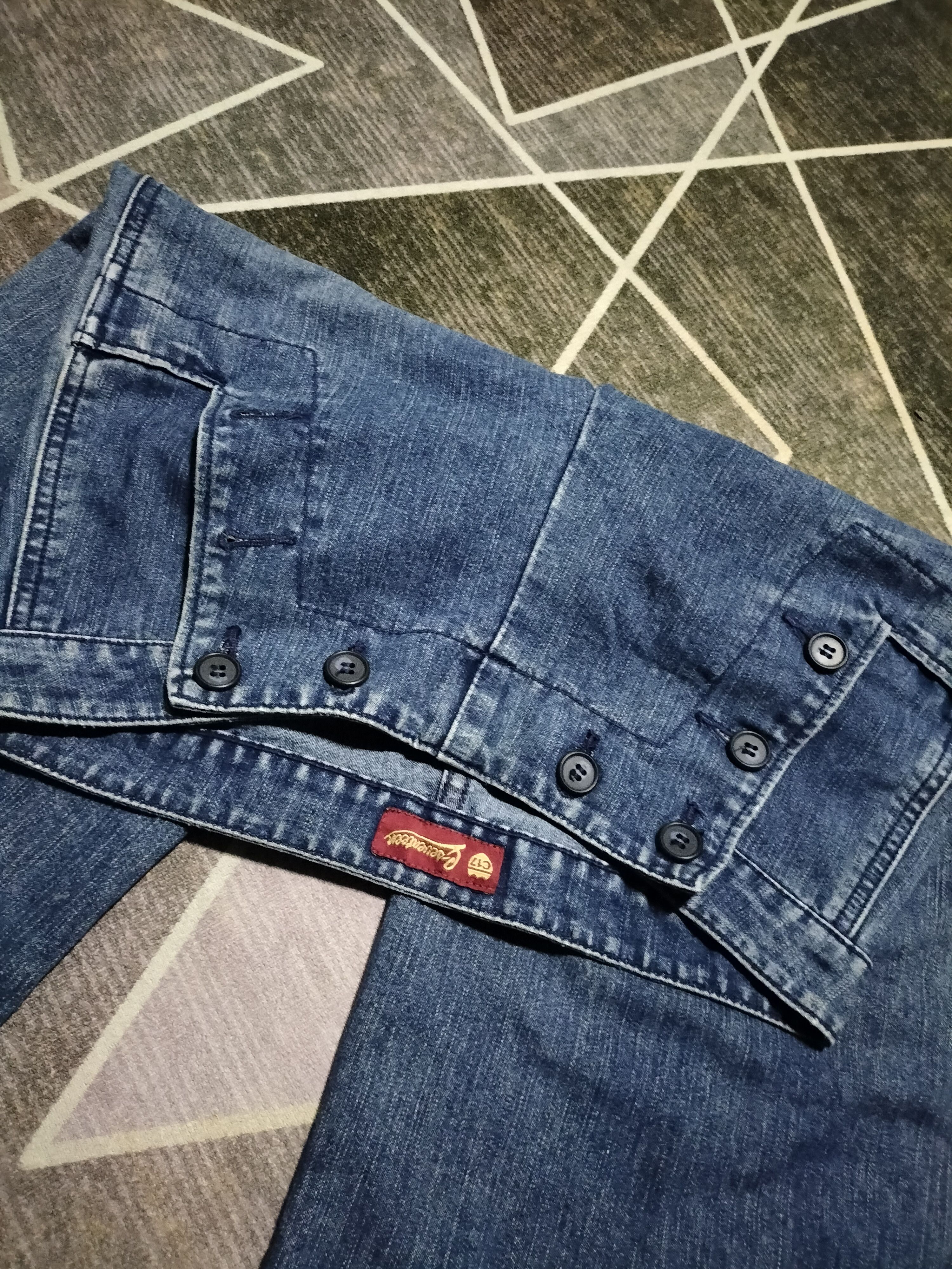 Naval Clothing Factory Vintage C 17 Navy Denim Fashion Girls USN 40s Size 30" / US 8 / IT 44 - 6 Thumbnail