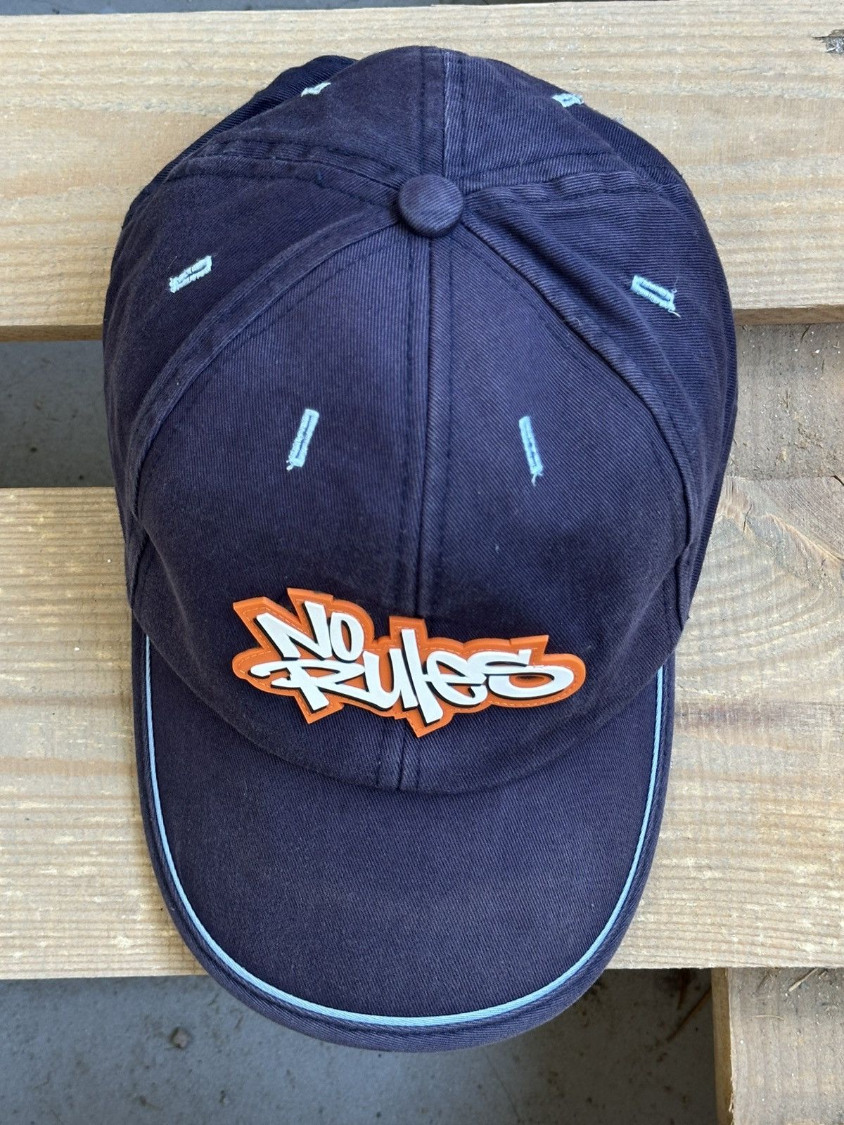 If Six Was Nine Vintage No Rules Navy Cap Size ONE SIZE - 3 Thumbnail