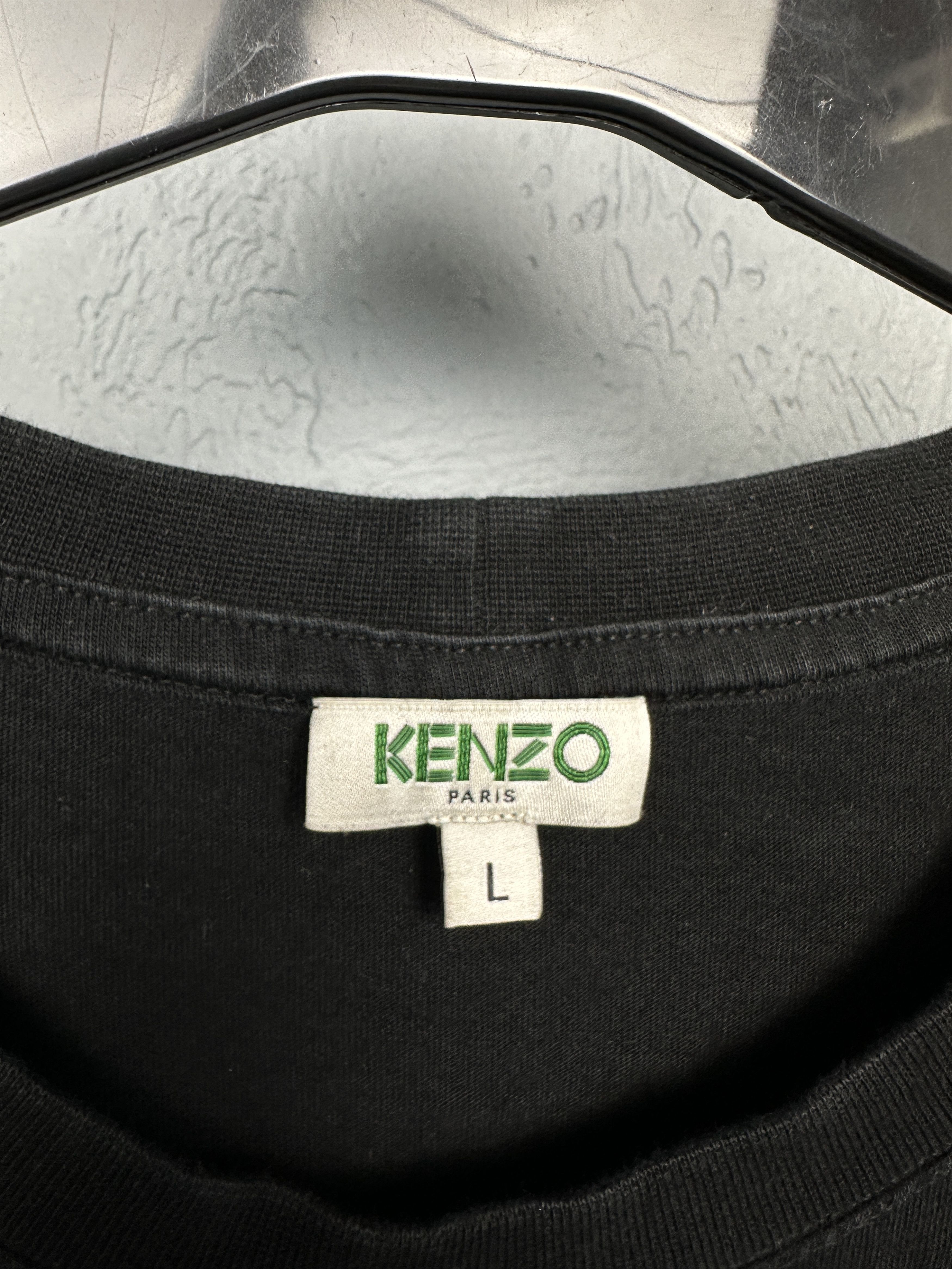 Kenzo Kenzo Paris Tiger Vintage Mens T-Shirt Size US L / EU 52-54 / 3 - 4 Thumbnail