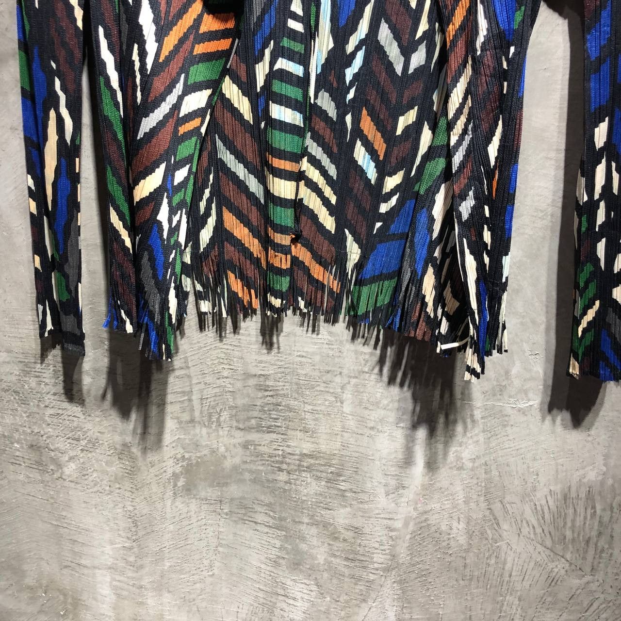 Pleats Please Issey Miyake Issey Miyake Pleats Please Multi Color Fringe cardigan Size S / US 4 / IT 40 - 11 Thumbnail